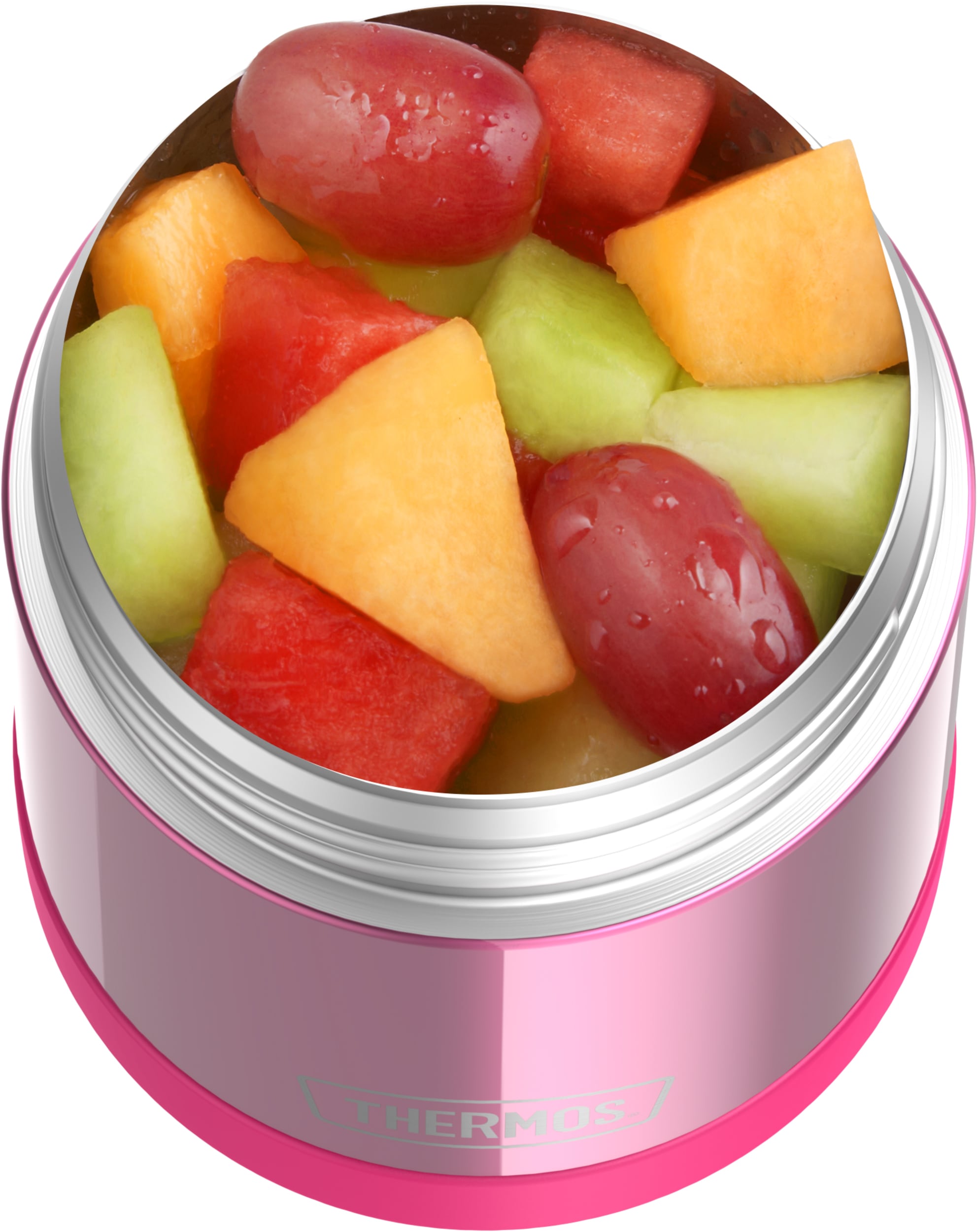 THERMOS Thermobehälter »FUNTAINER FOOD JAR, Thermobehälter für Essen, spülmaschinenfest«, (1 tlg.), 0,3l, 5h heiß & 7h kalt, dicht & auslaufsicher, mit klappbarem Löffel