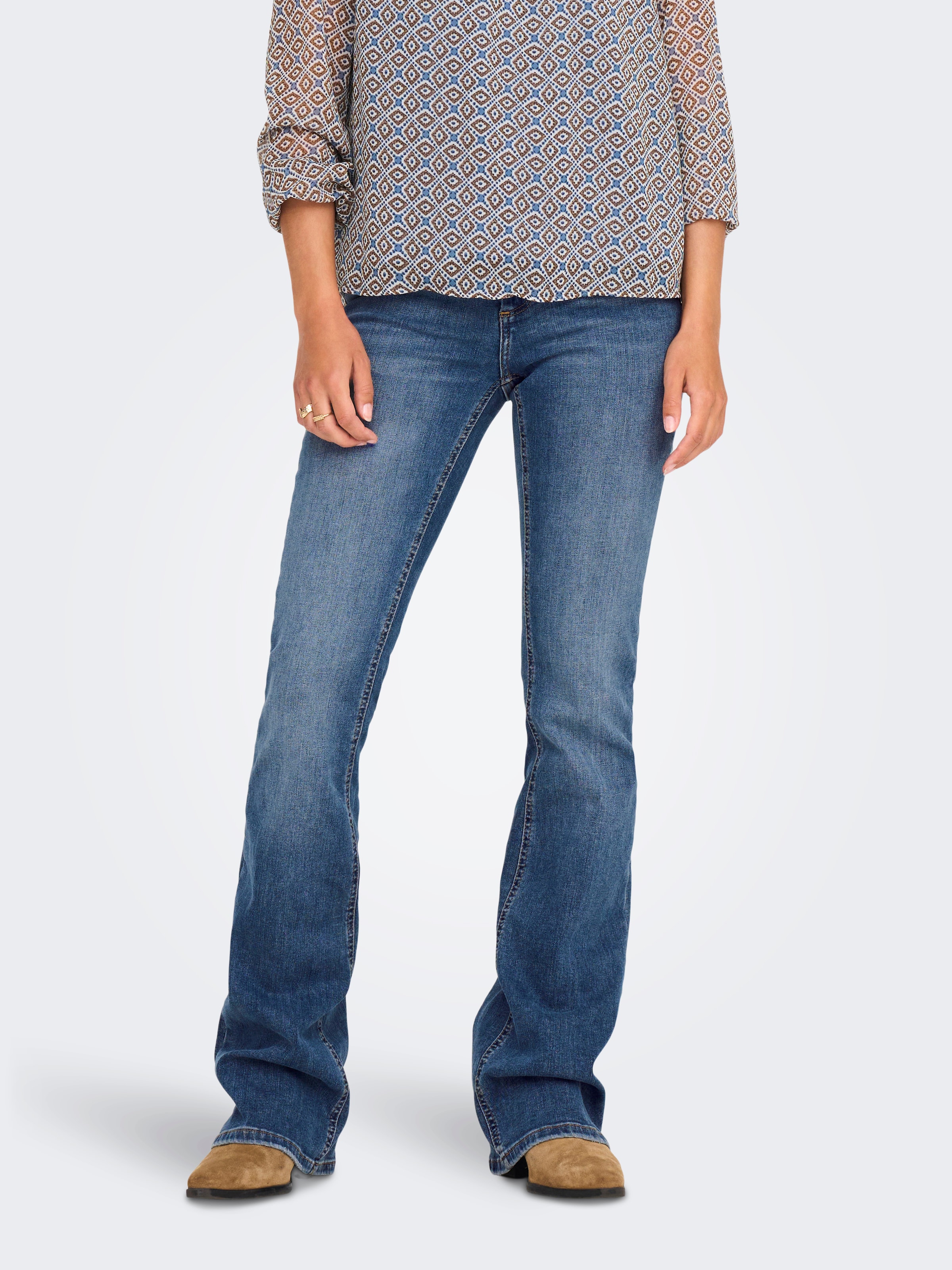 ONLY "ONLBLUSH MID FLARED DNM TAI305 NOOS"