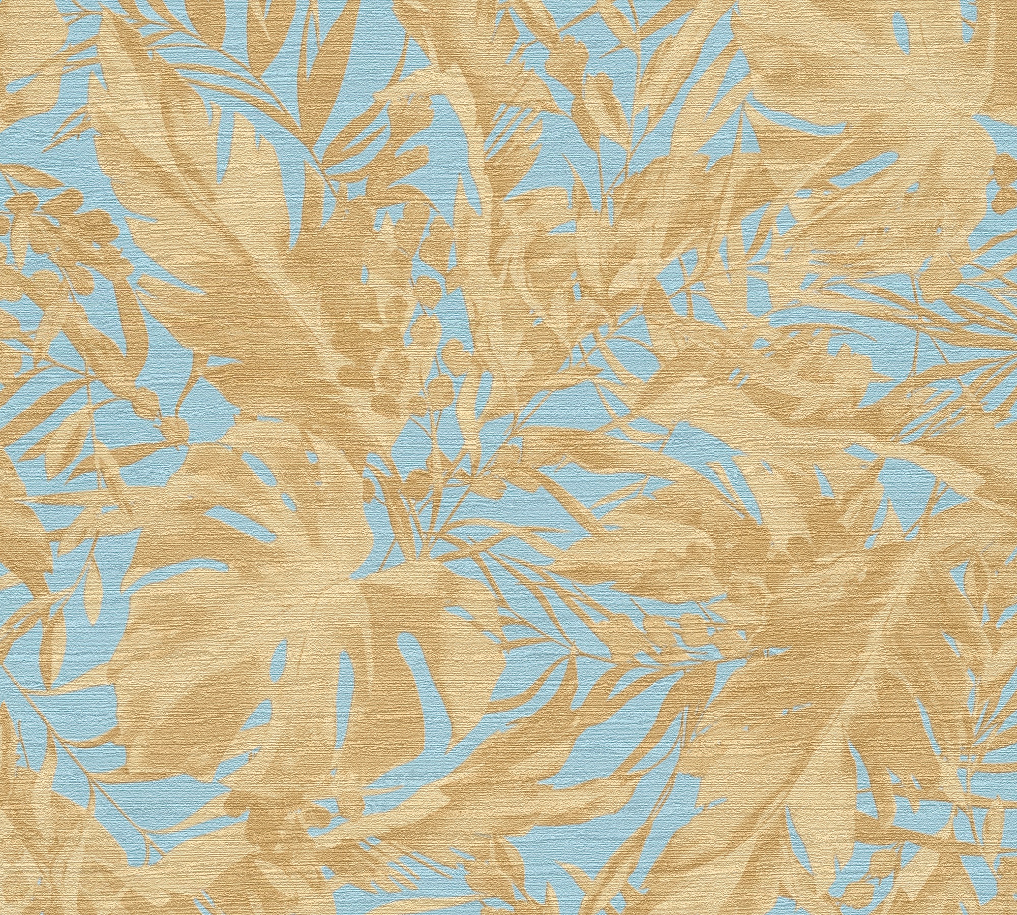 CosmoLiving by Cosmopolitan Vliestapete »Earthlines – Tropische Vliestapete« matt strukturiert Natürliche Blätter in harmonischer Eleganz