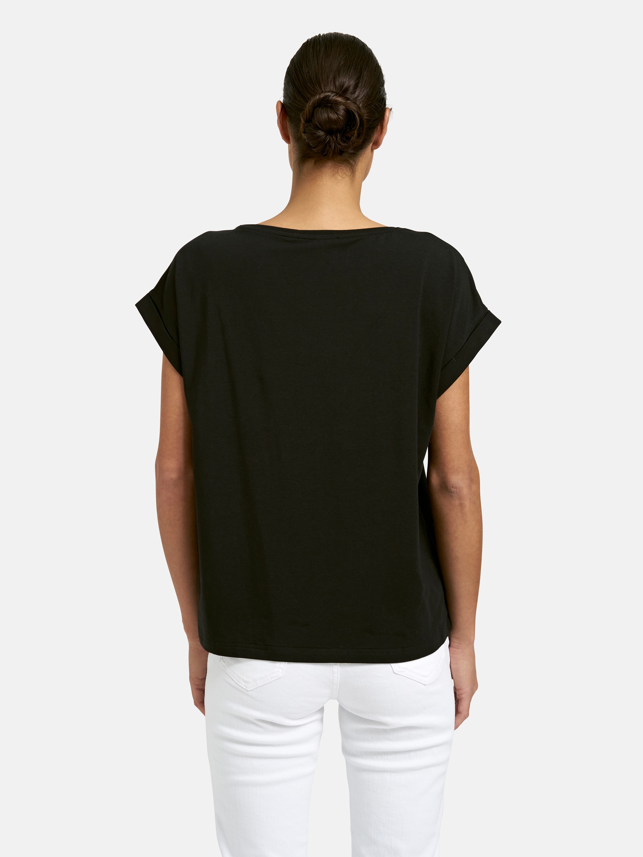 Smith & Soul Rundhalsshirt mit überschnittenen Schultern