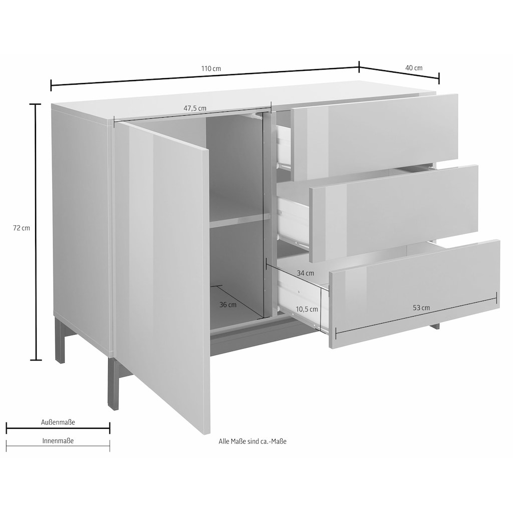 INOSIGN Sideboard »Metis«