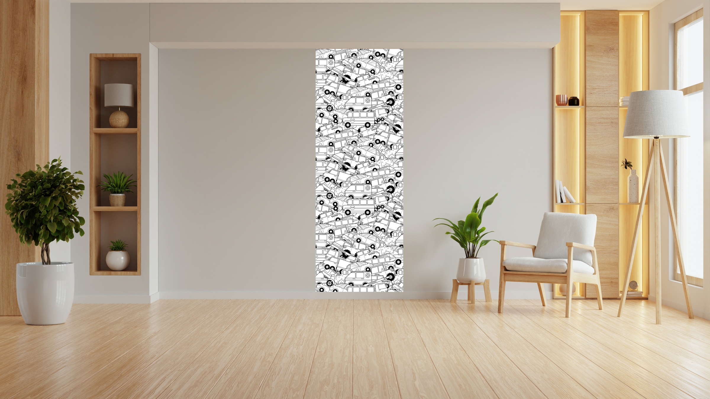 queence Wandsticker "Fahrzeuge" DIY-Wandsticker zum Bemalen günstig online kaufen