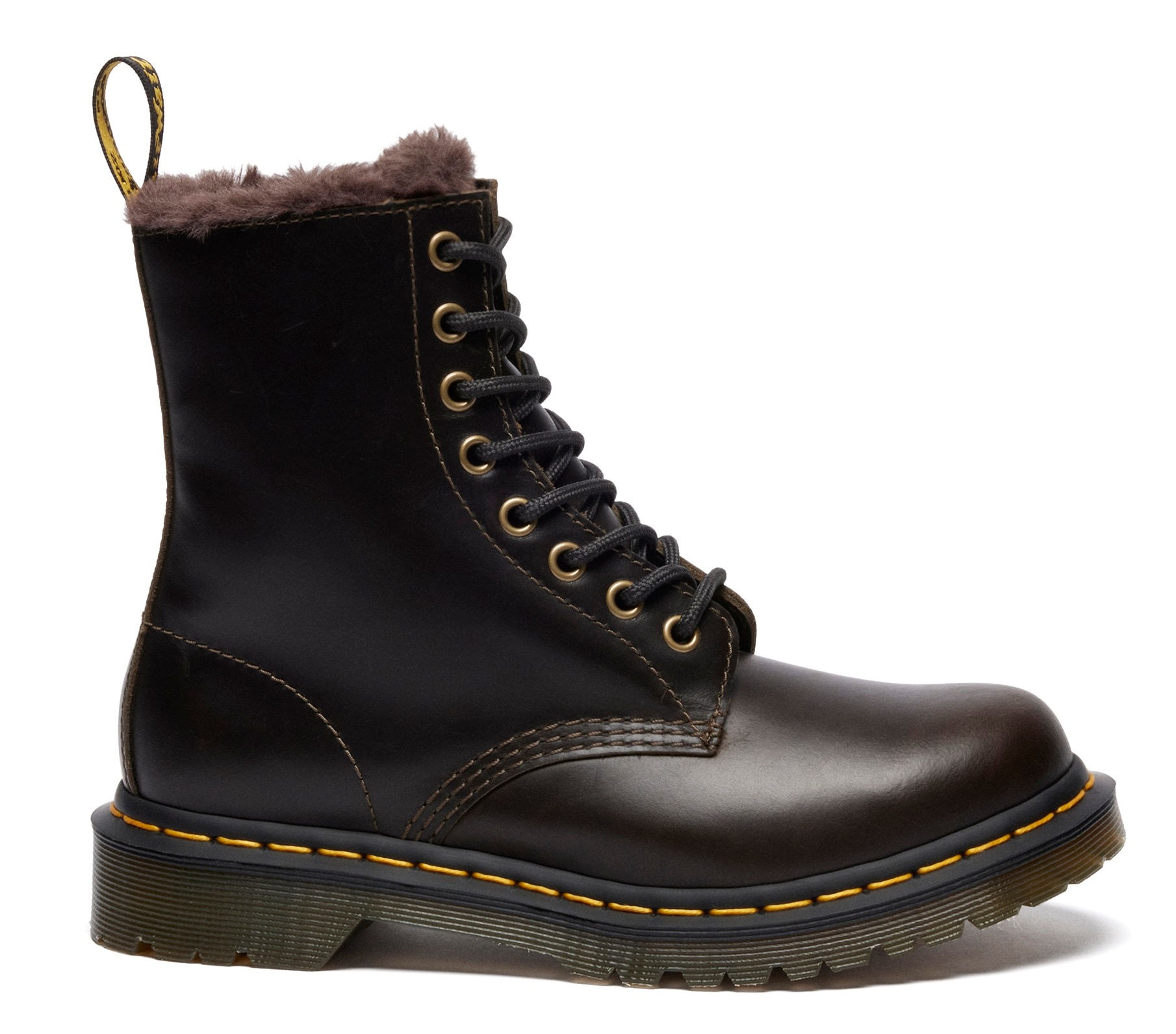 DR. MARTENS Winterboots »1460 Serena 8 Eye Boot«, Stiefel, Boot mit Blockabsatz