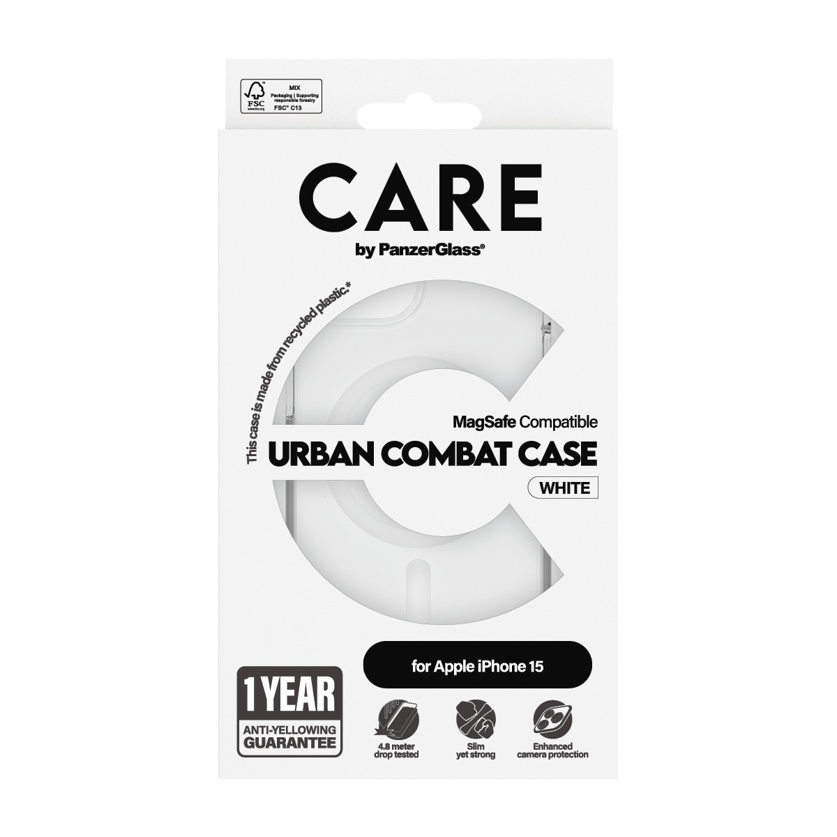 Handyhülle »Urban Combat Case mit MagSafe für Apple iPhone 15«, Backcover, Schutzhülle, Handyschutzhülle, Case, Schutzcase, stoßfest