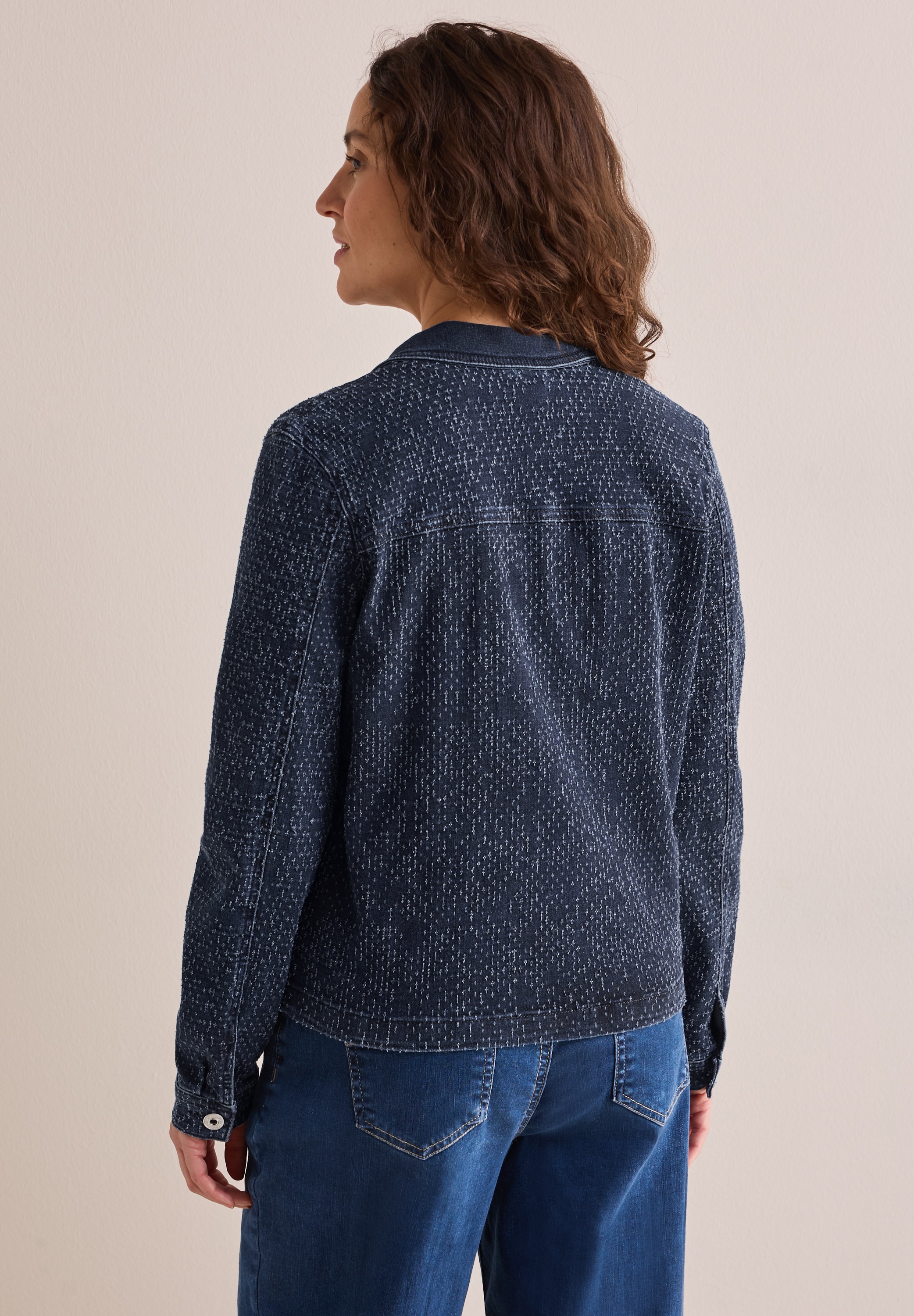 Cecil Jeansjacke, ohne Kapuze, mit Brusttaschen
