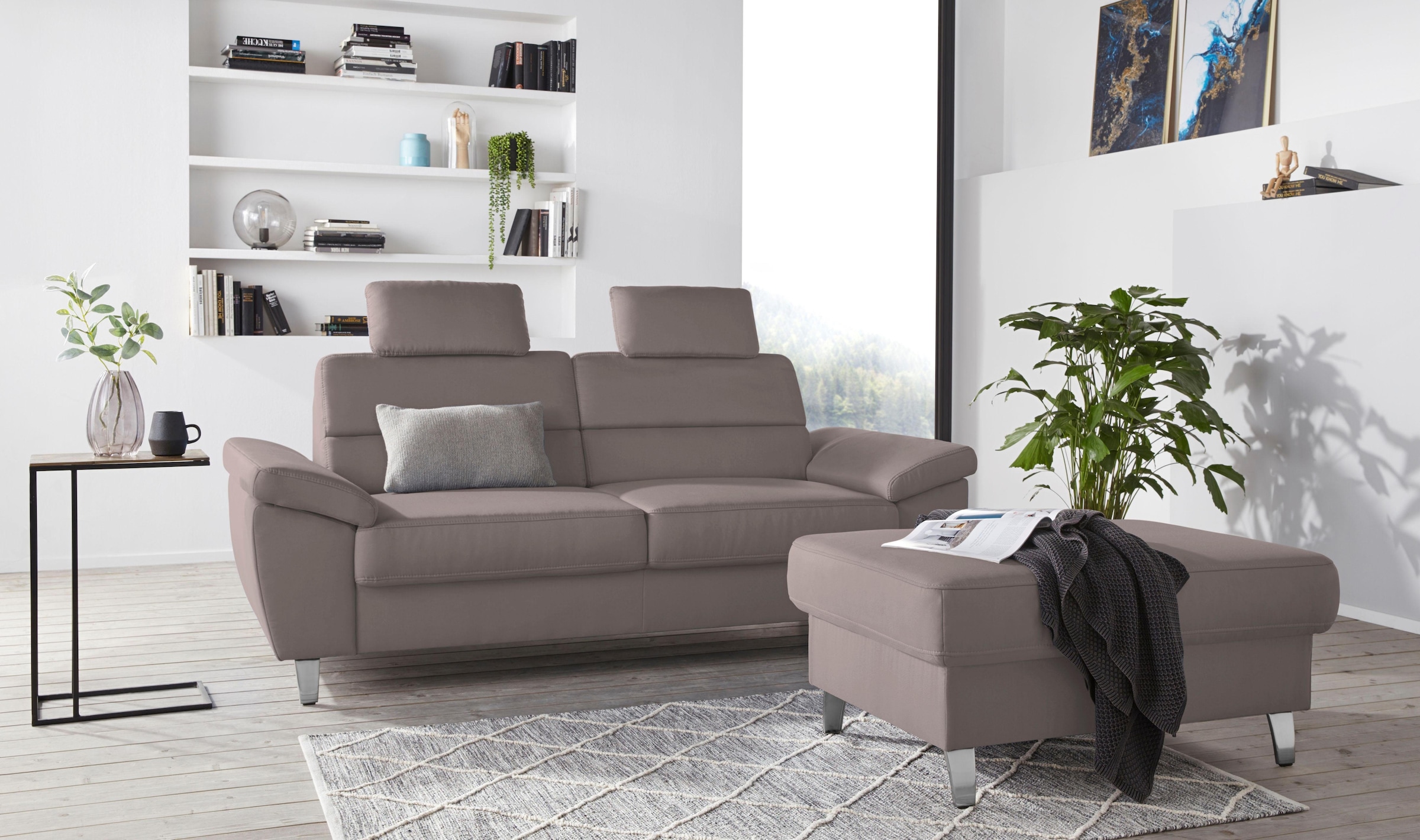 sit&more 2,5-Sitzer »Sorano«, Breite 208 cm