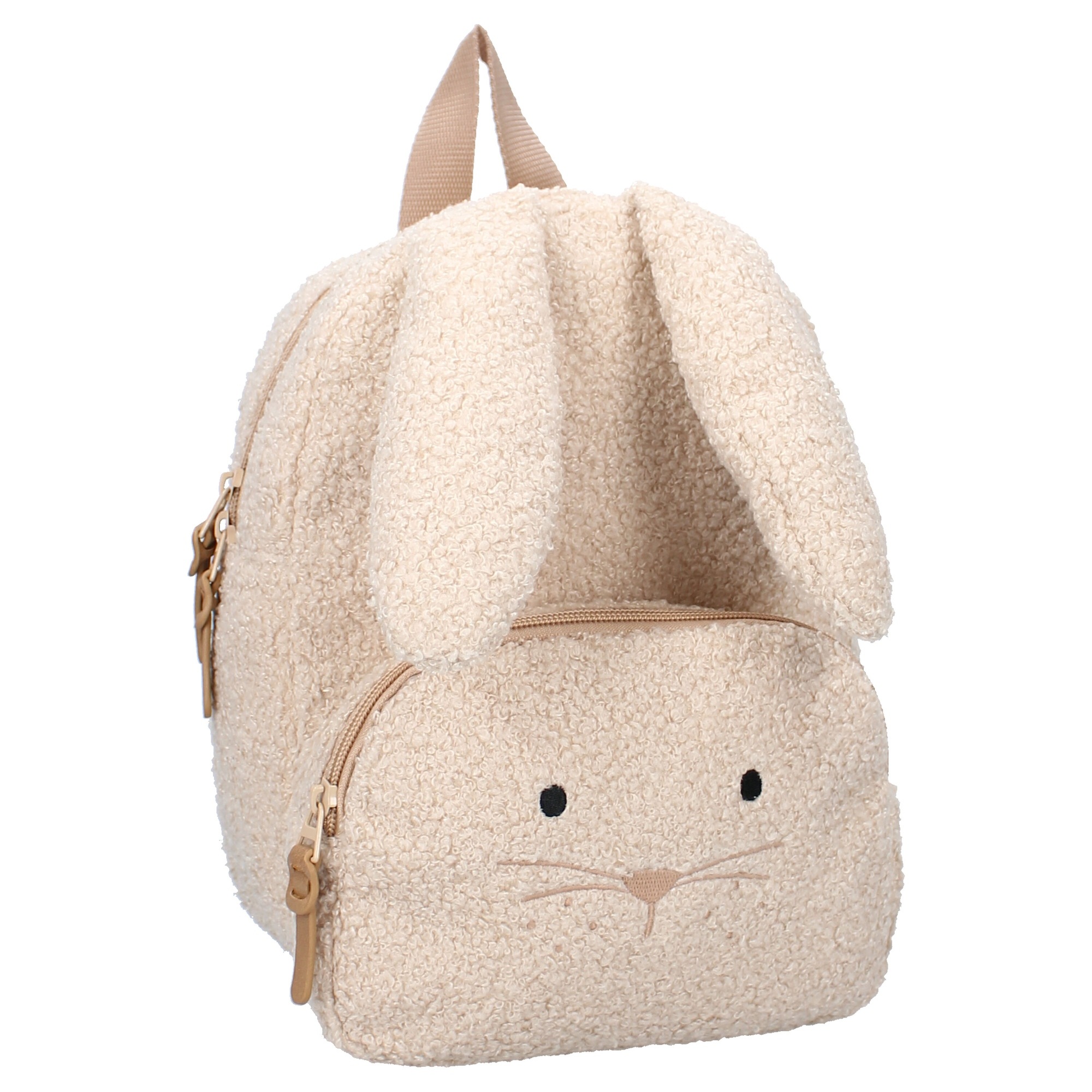 Vadobag Cityrucksack »Pisa Comfort Friends«, aus Teddy-Stoff mit Hasenohren