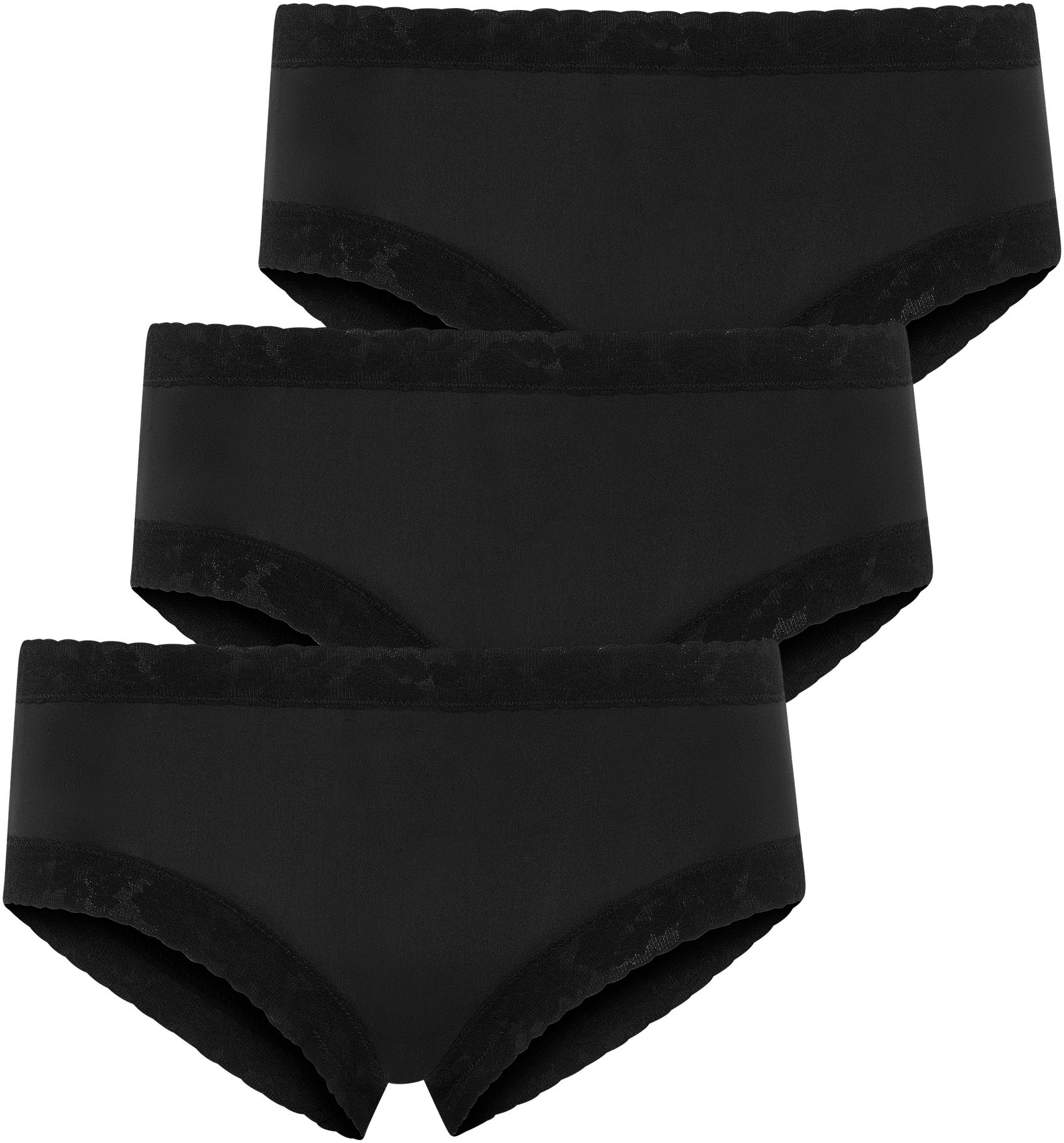 Jockey Hipster "Soft Stretch Lace" mit Spitze besetzt
