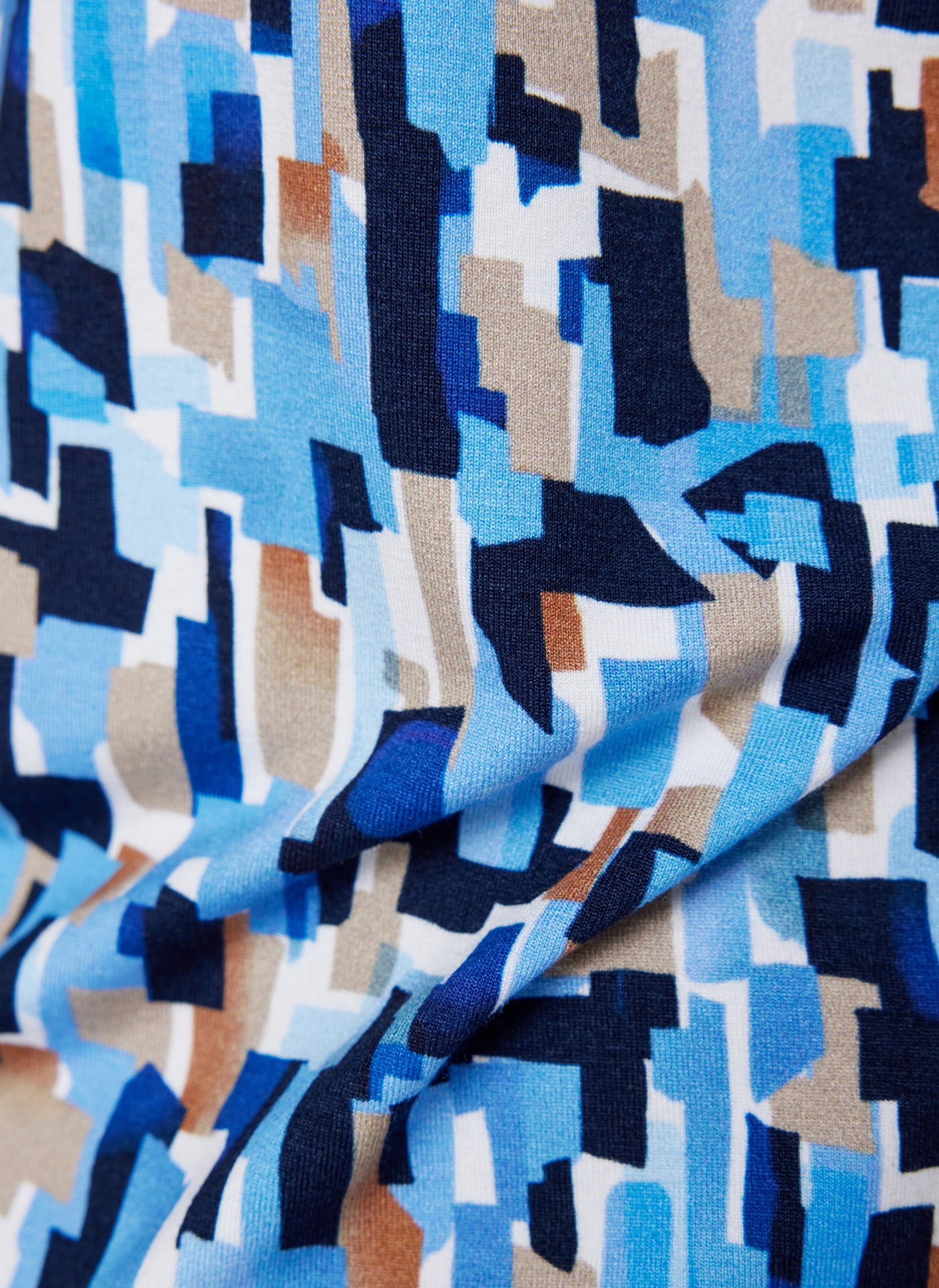 Rabe Langarmshirt, mit grafischem Muster