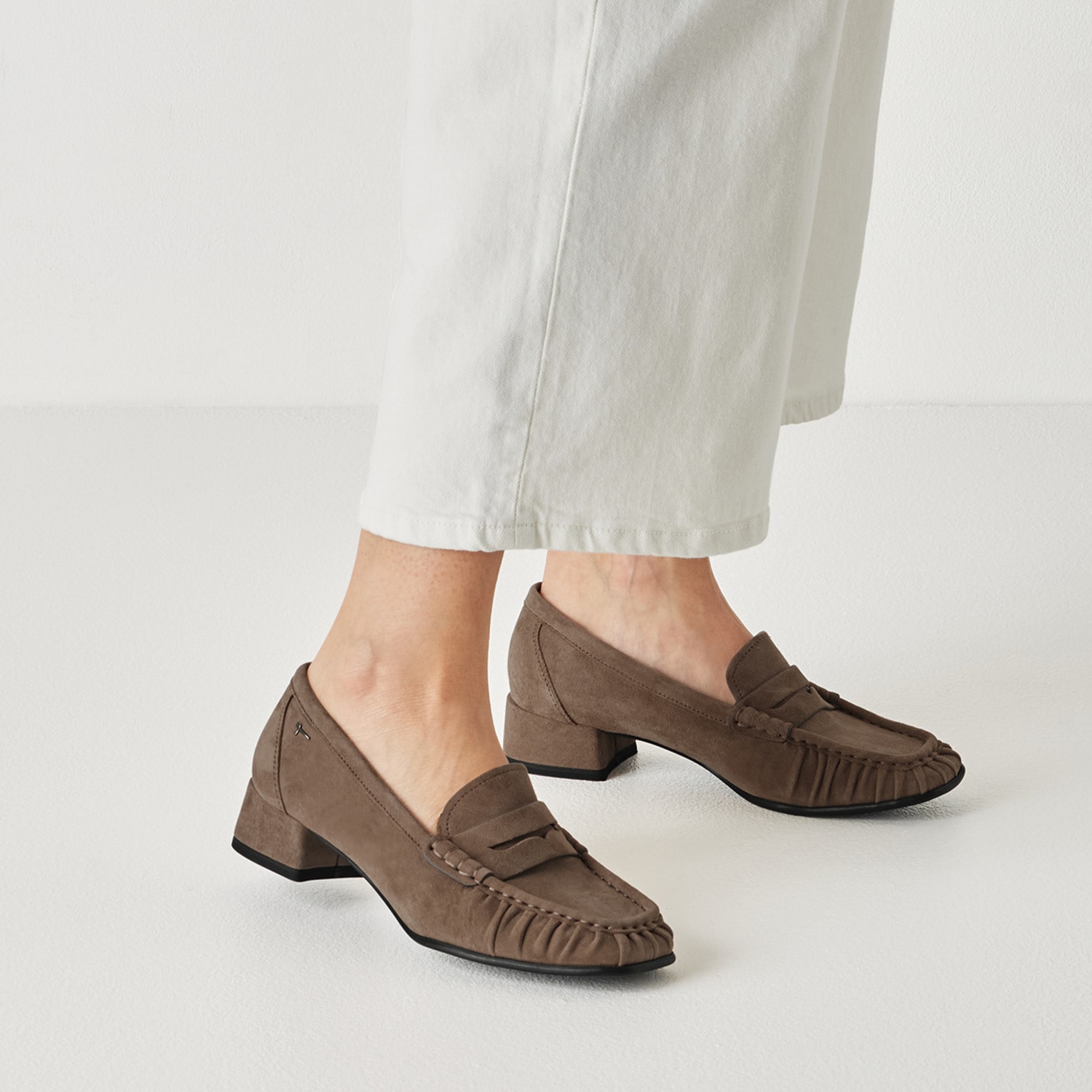 Tamaris Pumps  Blockabsatz, Businessschuh mit modischem Zierriegel