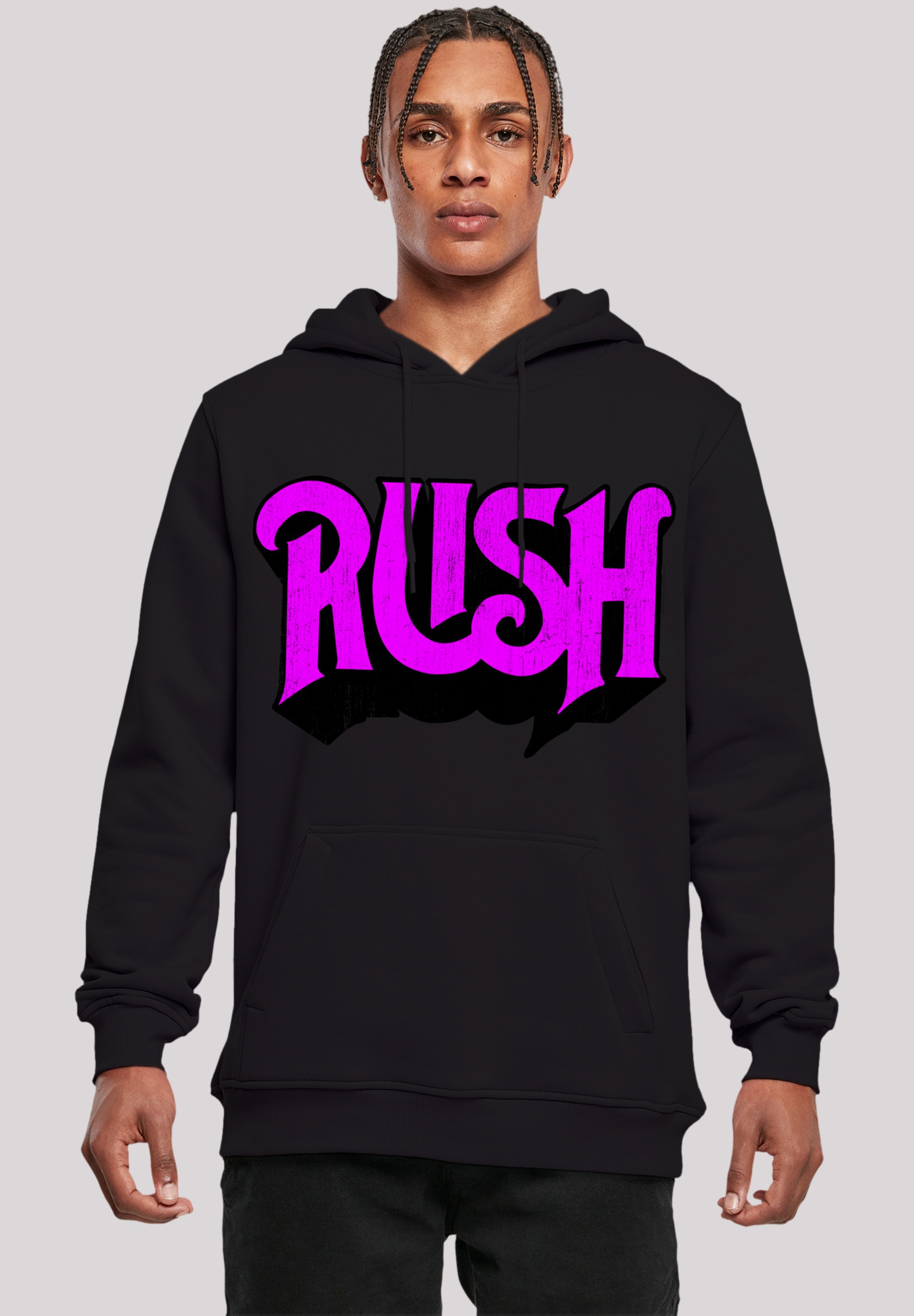 F4NT4STIC Kapuzenpullover »Rush Rock Band Distressed Logo«, Premium Qualität  ▷ für | BAUR