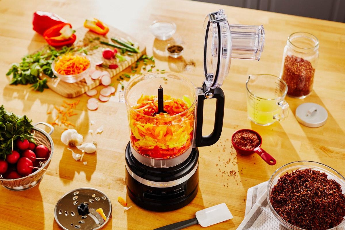 KitchenAid Zerkleinerer »5KFP0919EBM SCHWARZ MATT«, 250 W BAUR