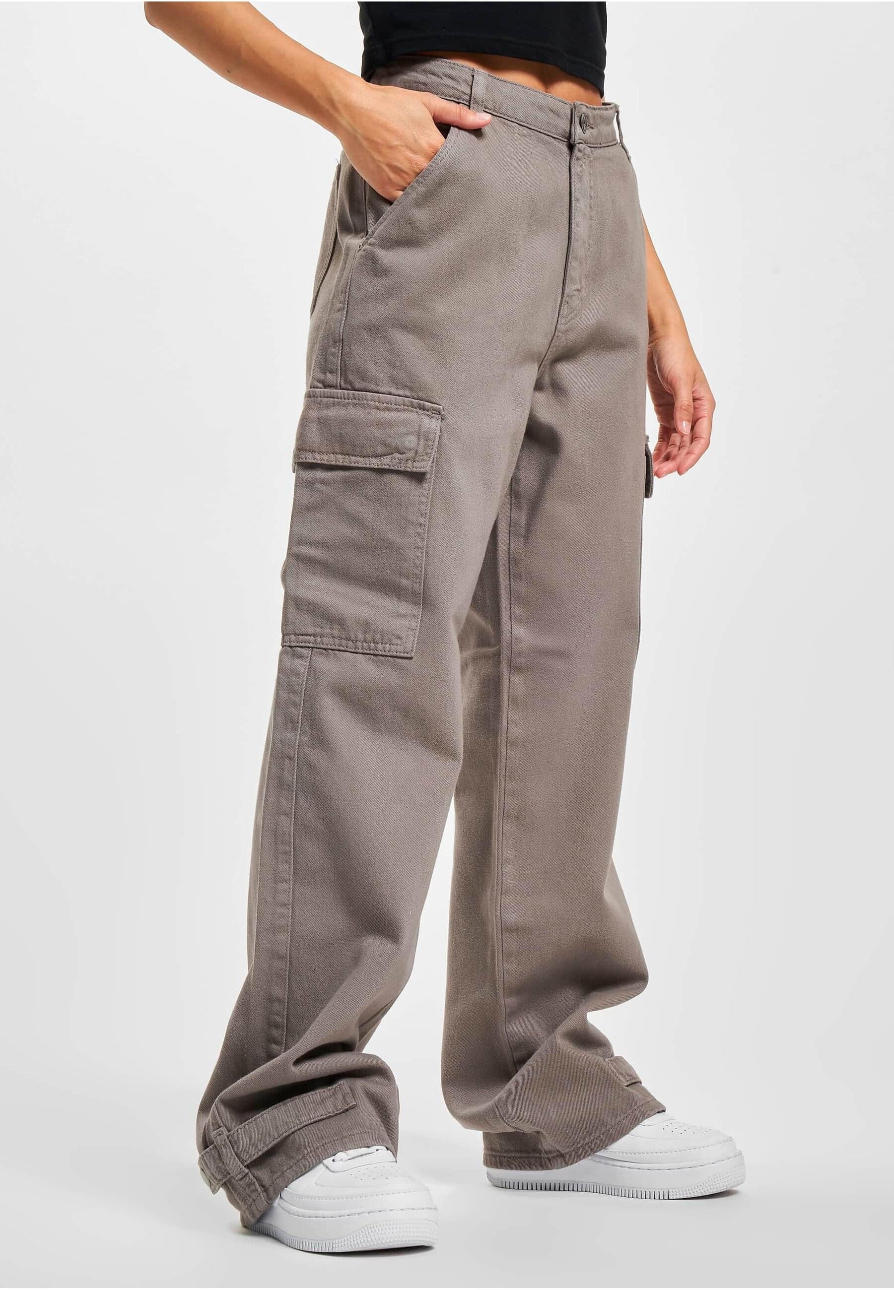 DEF Stoffhose »DEF Damen DEF Cargo Pants«, (1 tlg.)