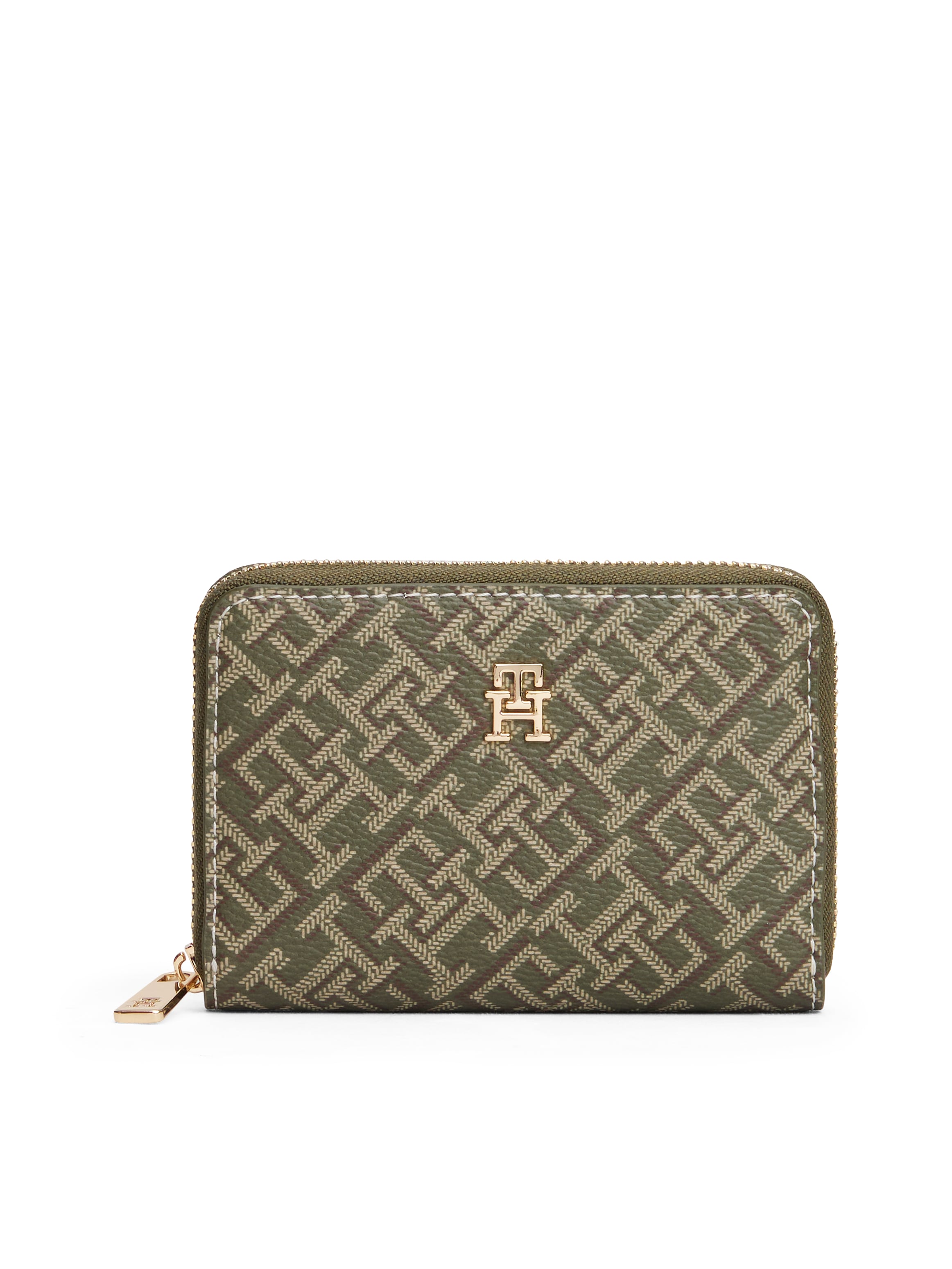 Tommy Hilfiger Geldbörse "TH ICON COMP ZA MONO PRINT", Damen Geldbeutel, Po günstig online kaufen
