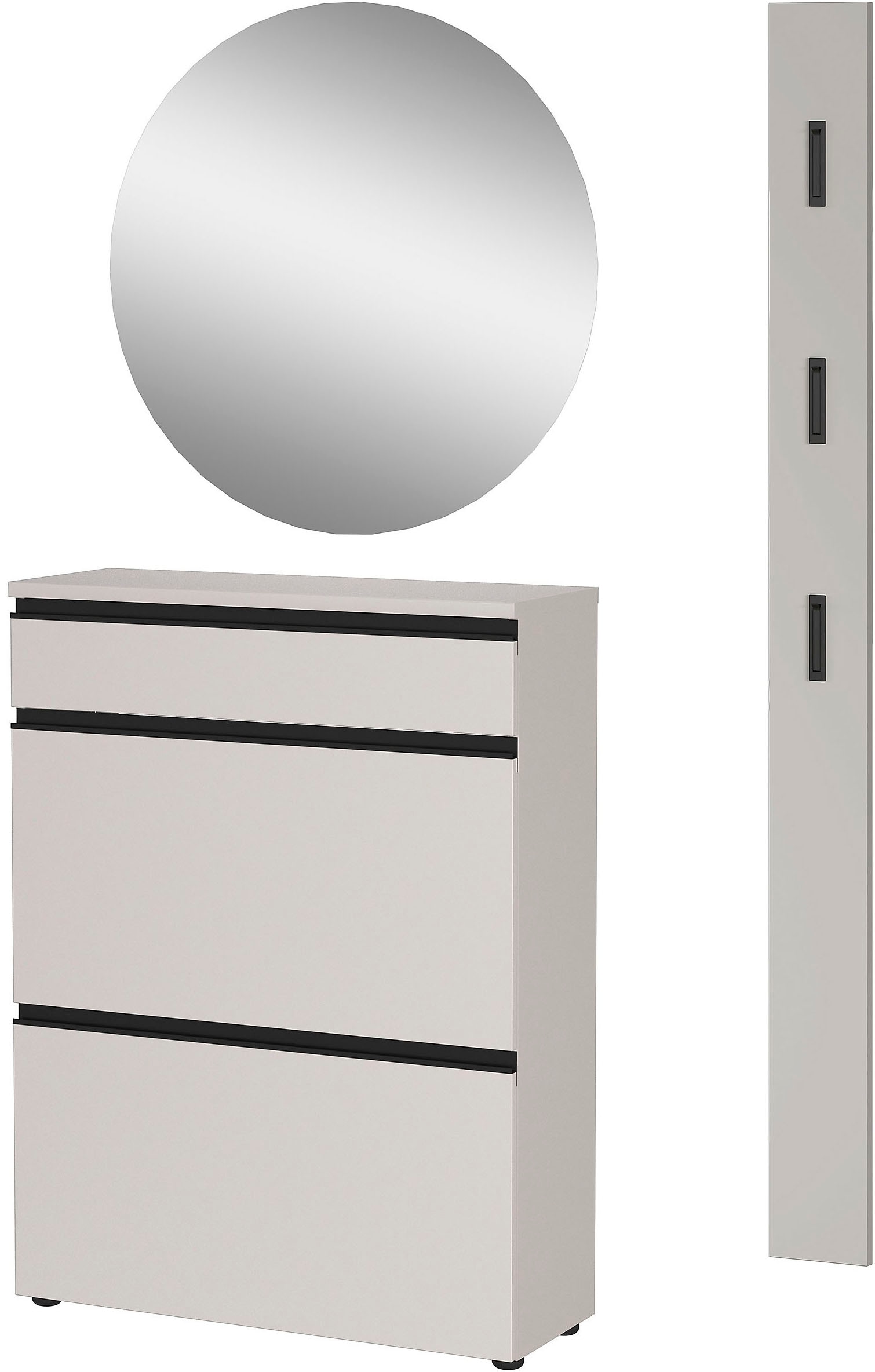 GERMANIA Garderoben-Set "GW-Baldone" 3 Stk. tlg. günstig online kaufen