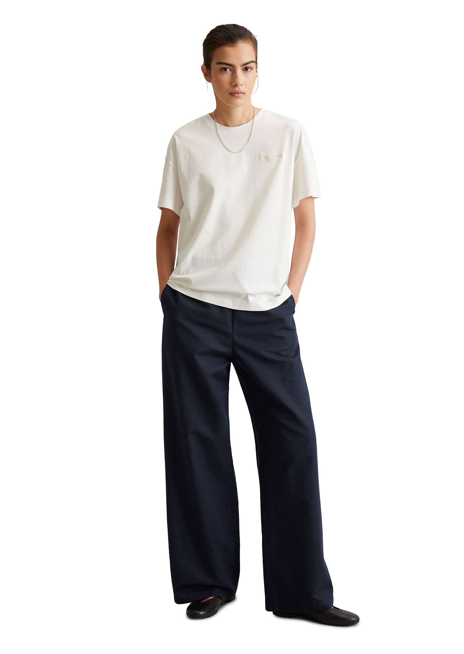 Marc O'Polo DENIM T-Shirt »aus Basic Single Jersey«