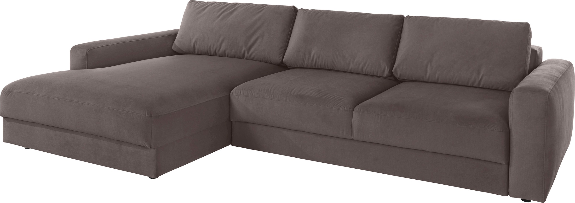 Places of Style Ecksofa »Bloomfield, bequem und elegant, L-Form«, wahlweise mit Bettfunktion und Bettkasten