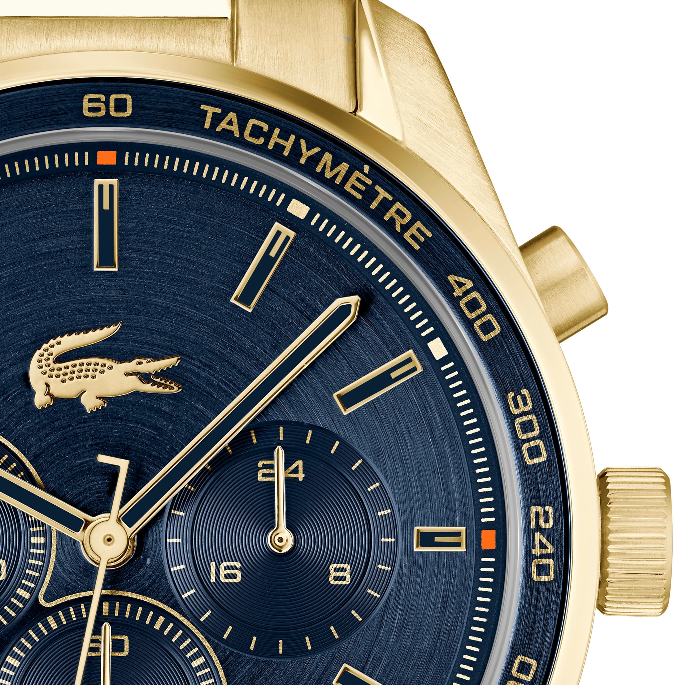 Lacoste Chronograph »BOSTON«, Armbanduhr, Quarzuhr, Herrenuhr, Tag, Stoppfunktion,Edelstahlarmband