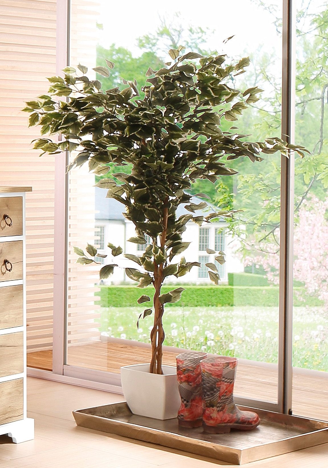 Creativ green Kunstpflanze »Ficus Benjamini«