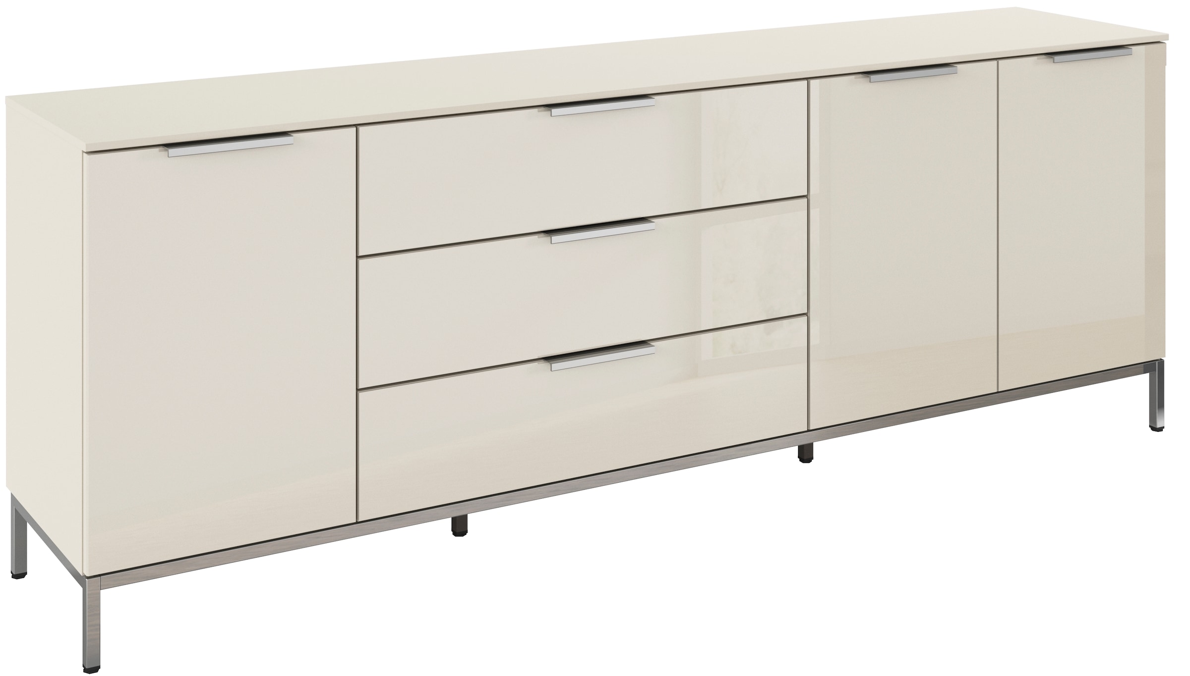 rauch Kombikommode "Kommode Türkommode Sideboard Kombikommode FLIPP mit Gla günstig online kaufen