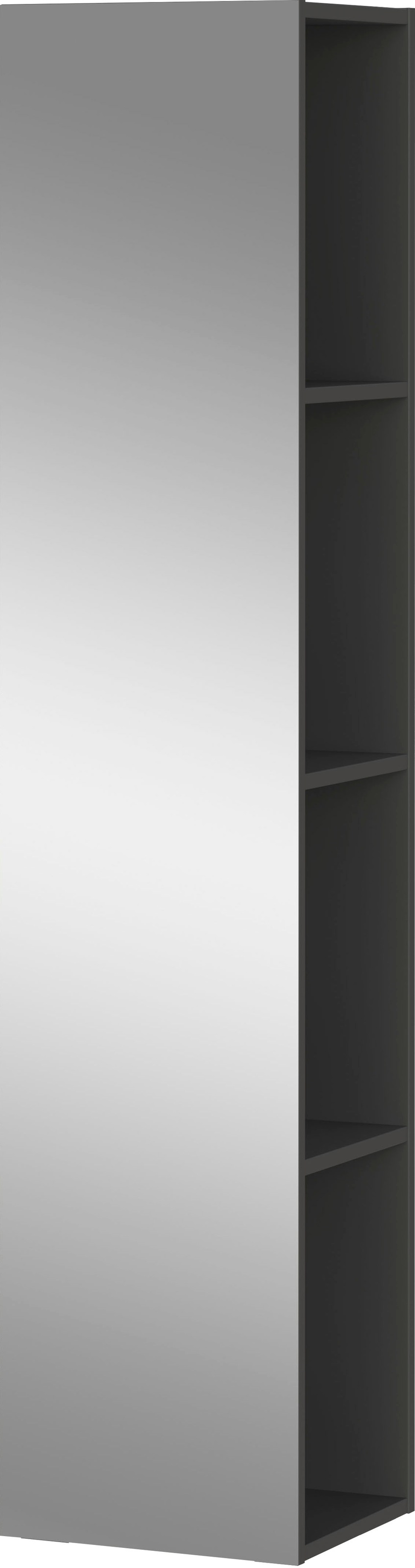 GERMANIA Badmöbel-Set »Crandon«, (5 St.), inkl. WT-Unterschrank, Spiegelschrank, Schrank, Mediumschrank u. Regal