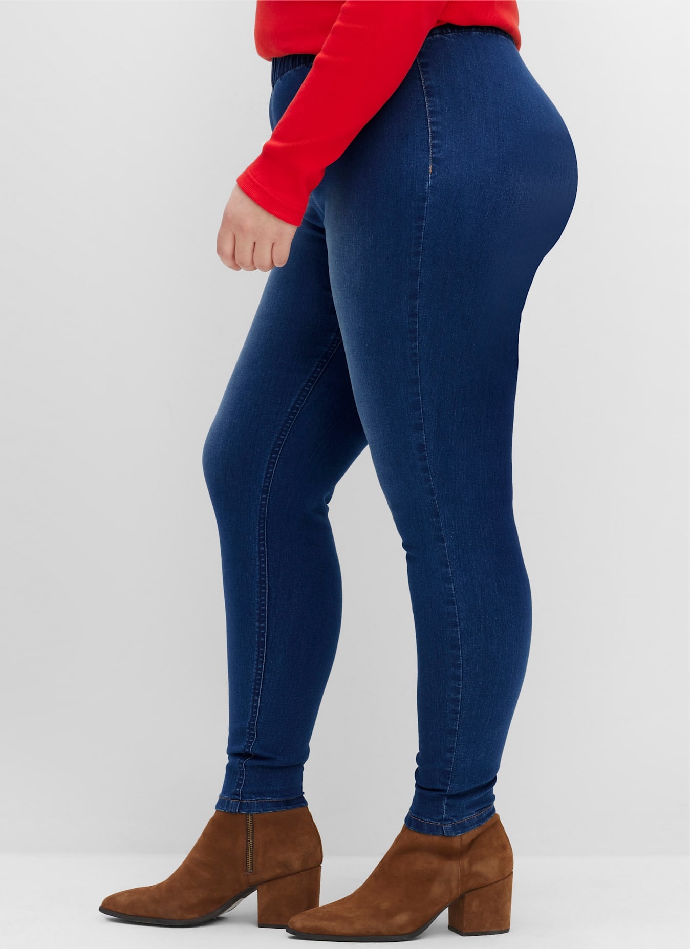 Sheego Jeansleggings, (2 tlg.)