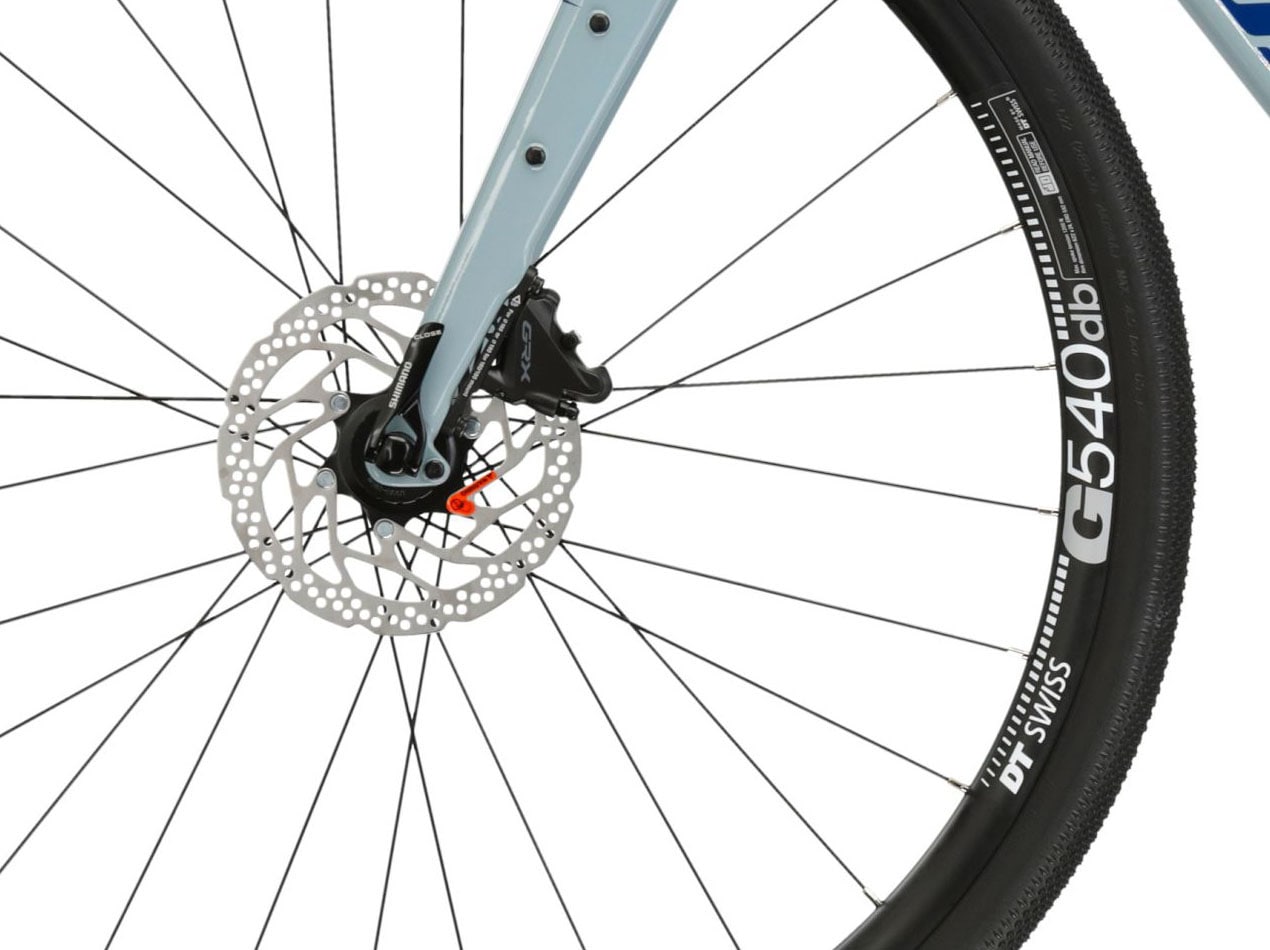 Kross Gravelbike »KROSS Gravelbike Esker 7.0 28" blau 11 Gänge«, 11 Gang, Shimano, GRX RX812 Schaltwerk, Kettenschaltung