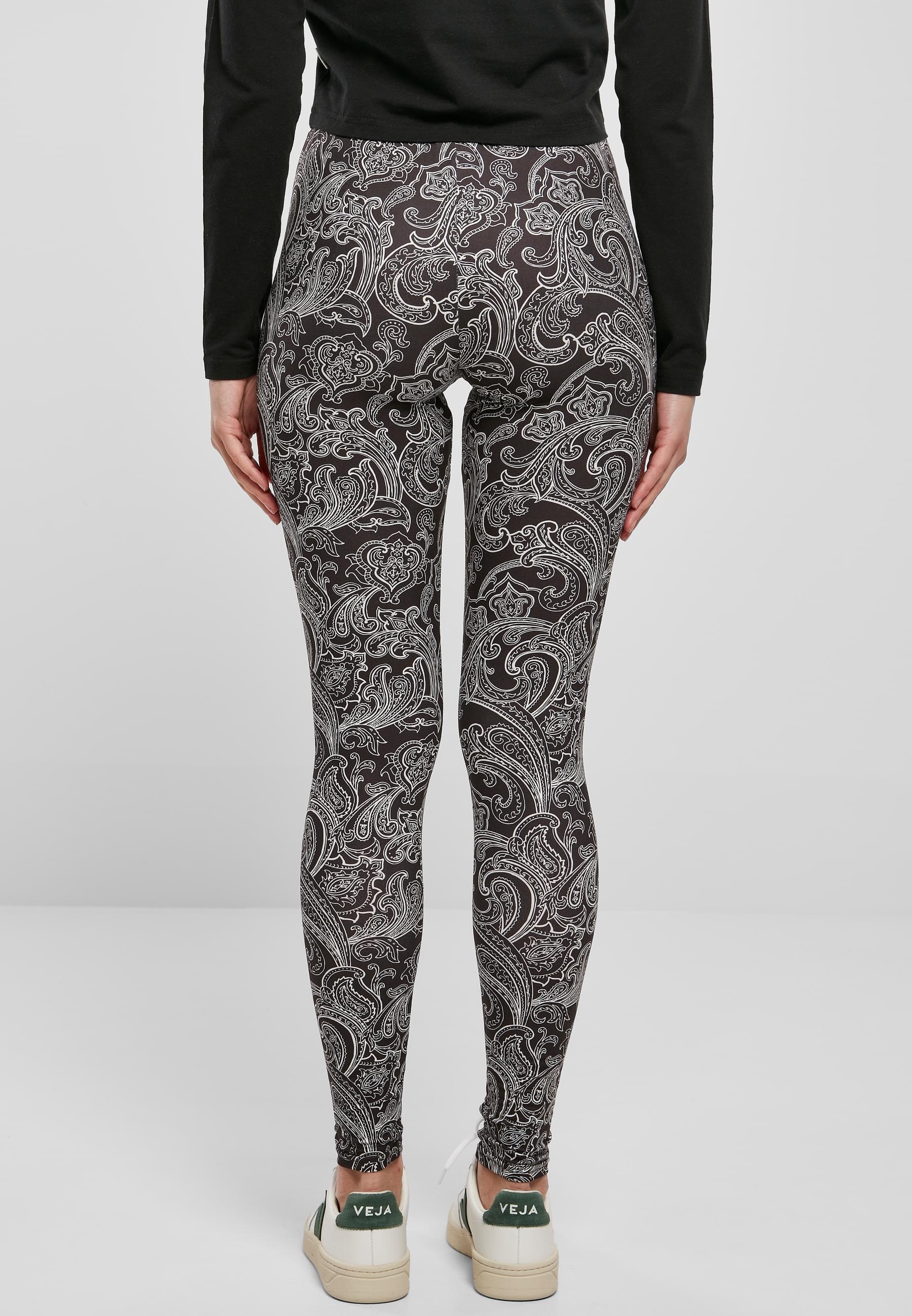 URBAN CLASSICS Leggings »Urban Classics Damen Ladies Soft AOP Leggings«, (1 tlg.)