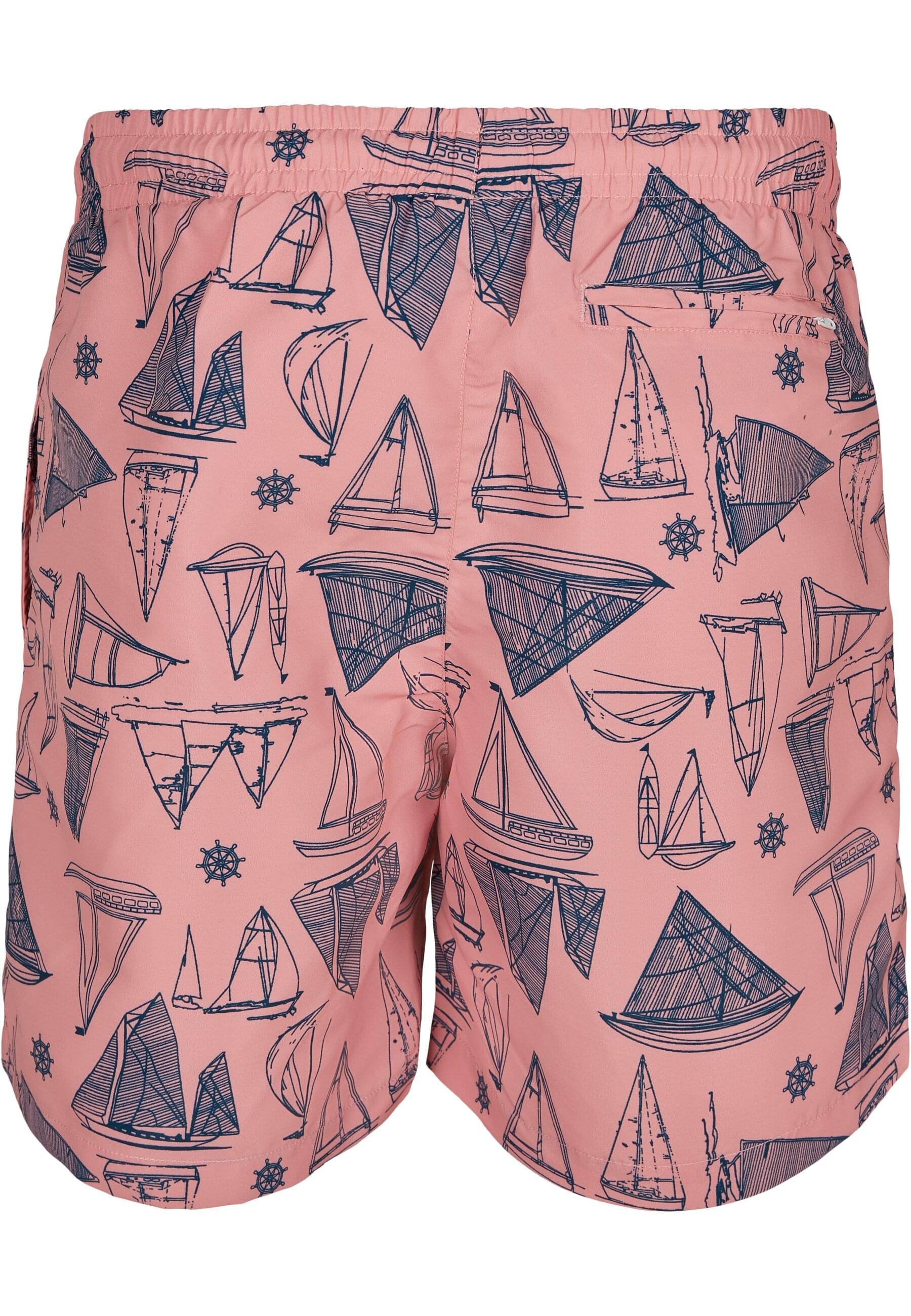 URBAN CLASSICS Badeshorts »Urban Classics Herren Pattern Swim Shorts«