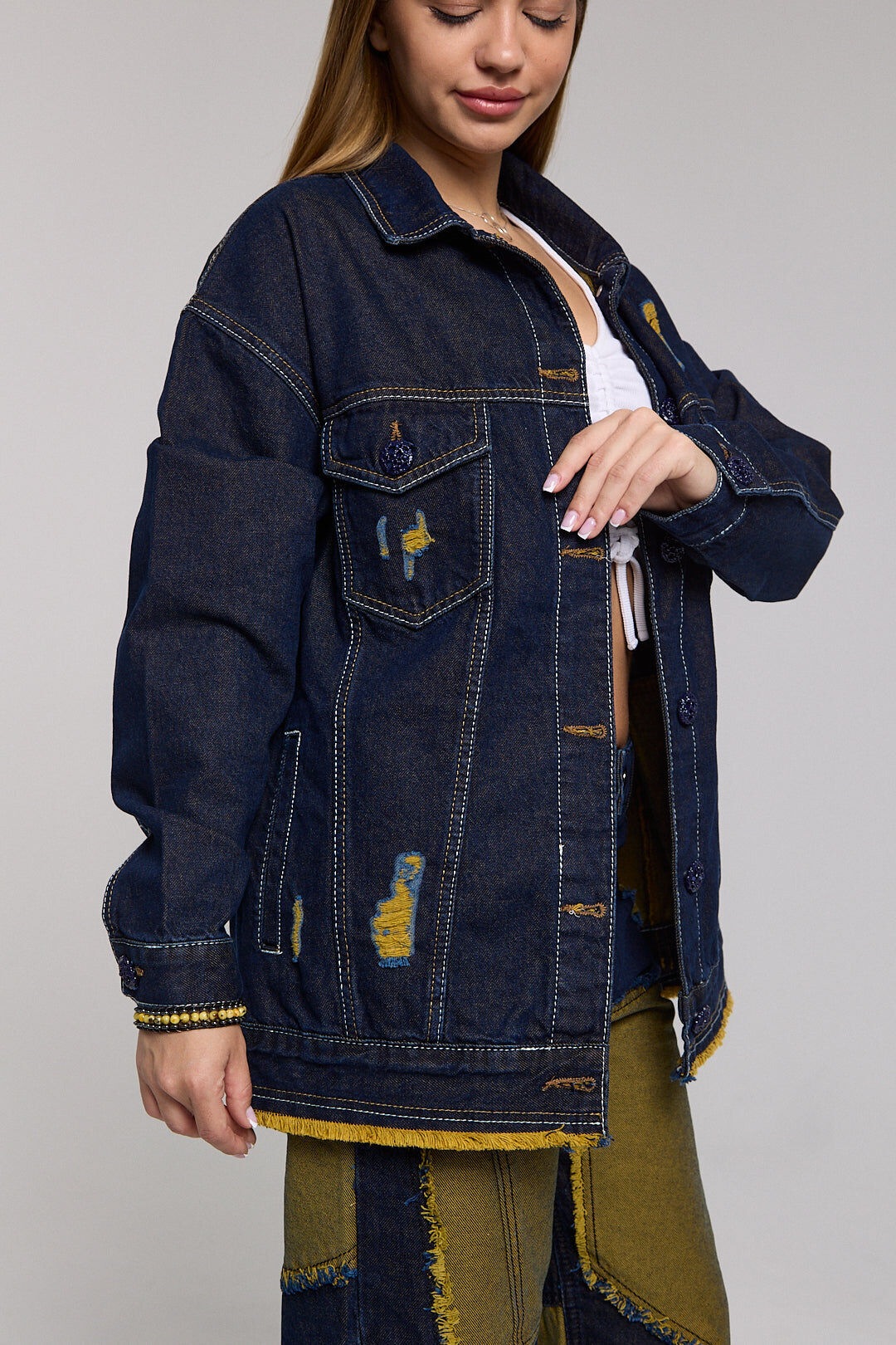 Cipo & Baxx Outdoorjacke »JACKET«, ohne Kapuze, hohem Tragekomfort