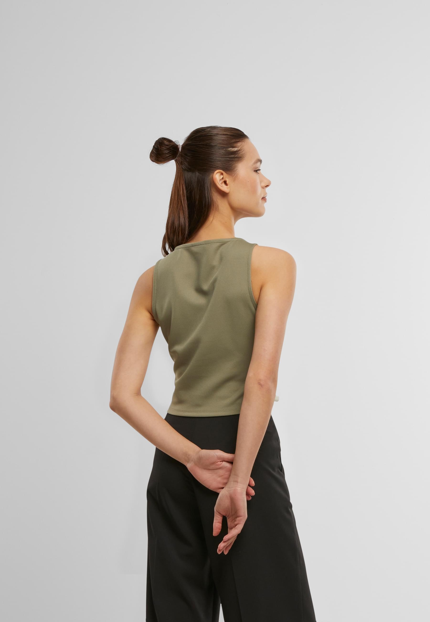 URBAN CLASSICS Steppweste »Urban Classics Ladies Jersey Vest«
