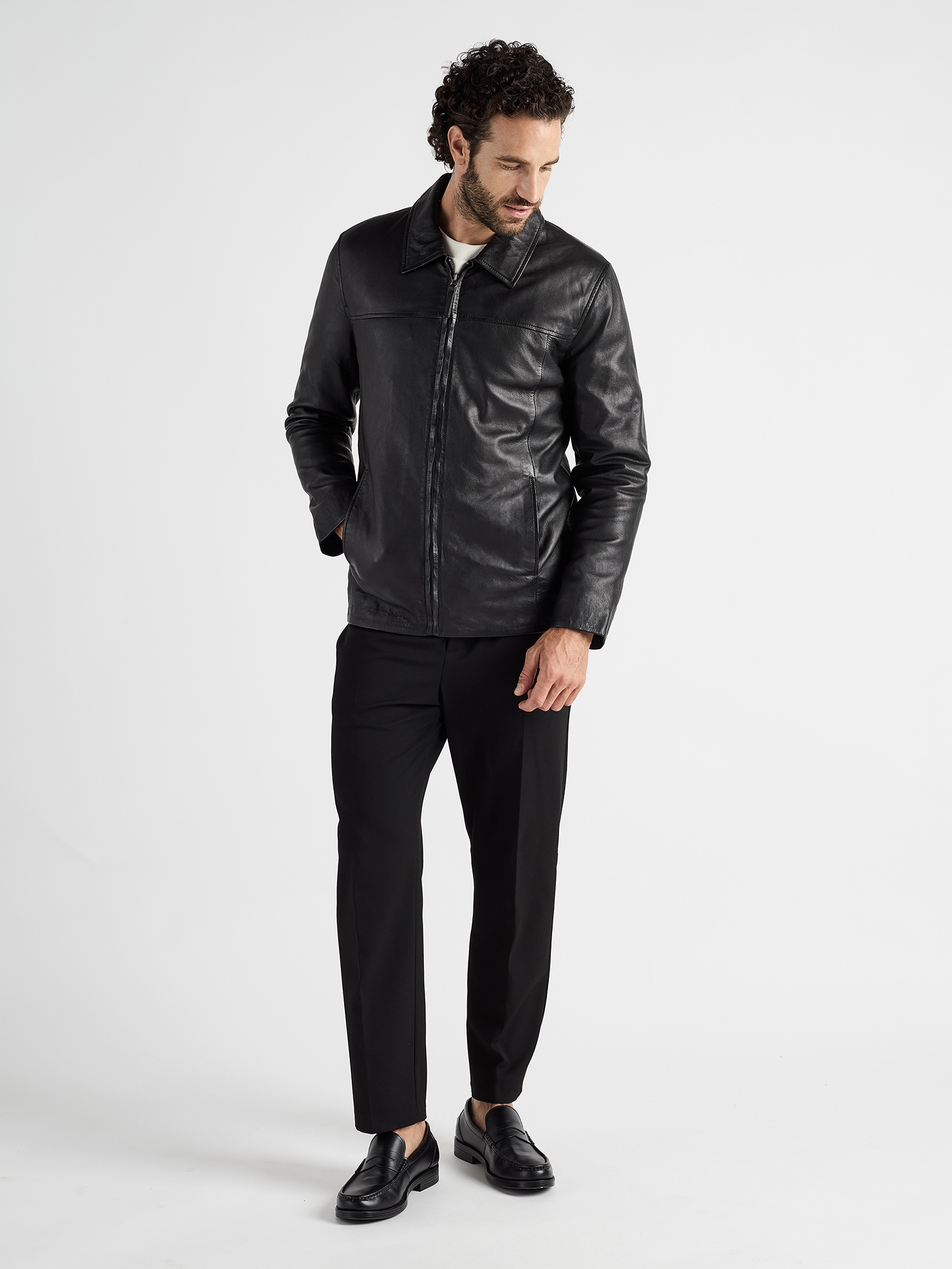 JCC Lederjacke »Saros«