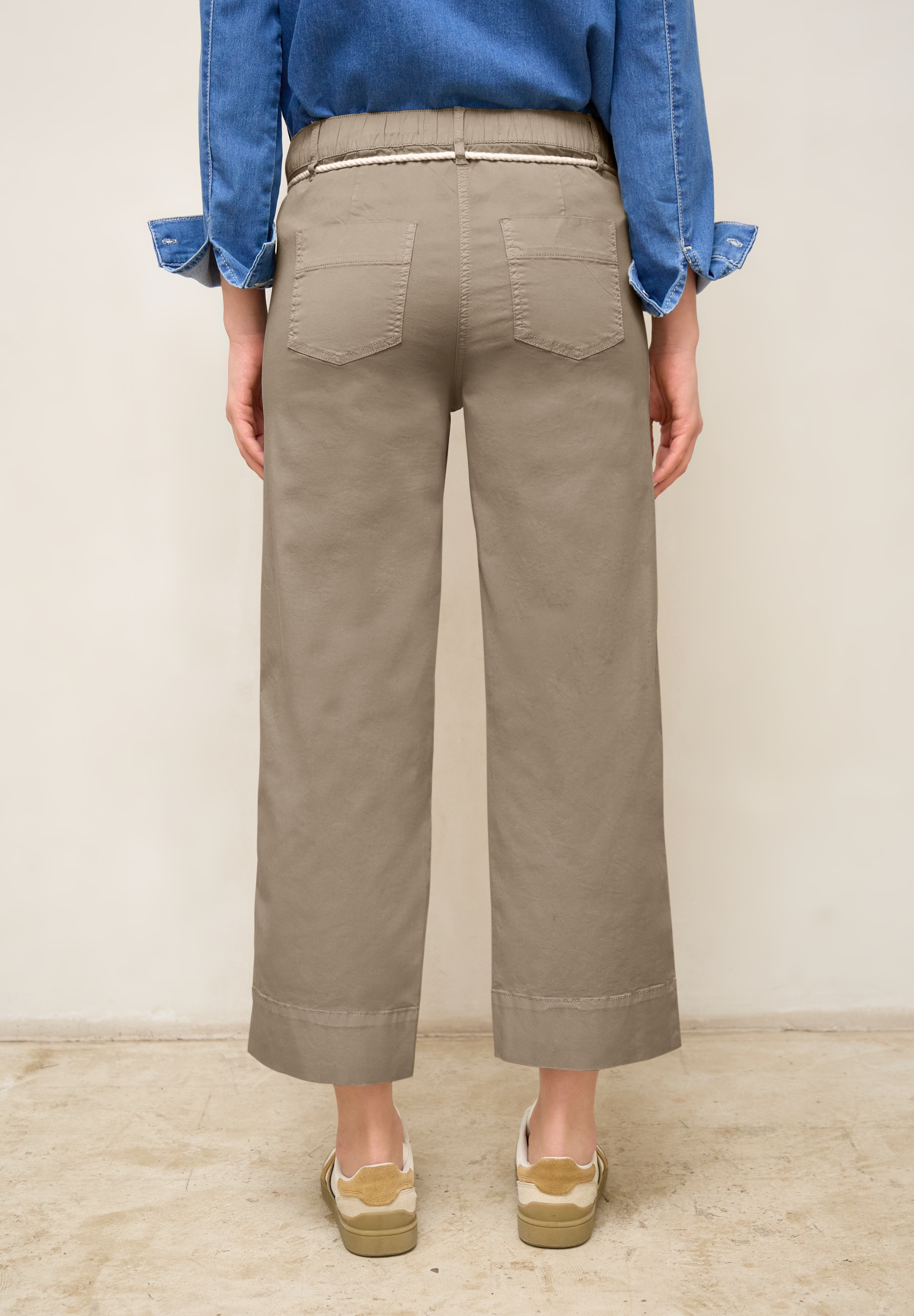 STREET ONE STUDIO Paperbag-Hose  Middle Waist
