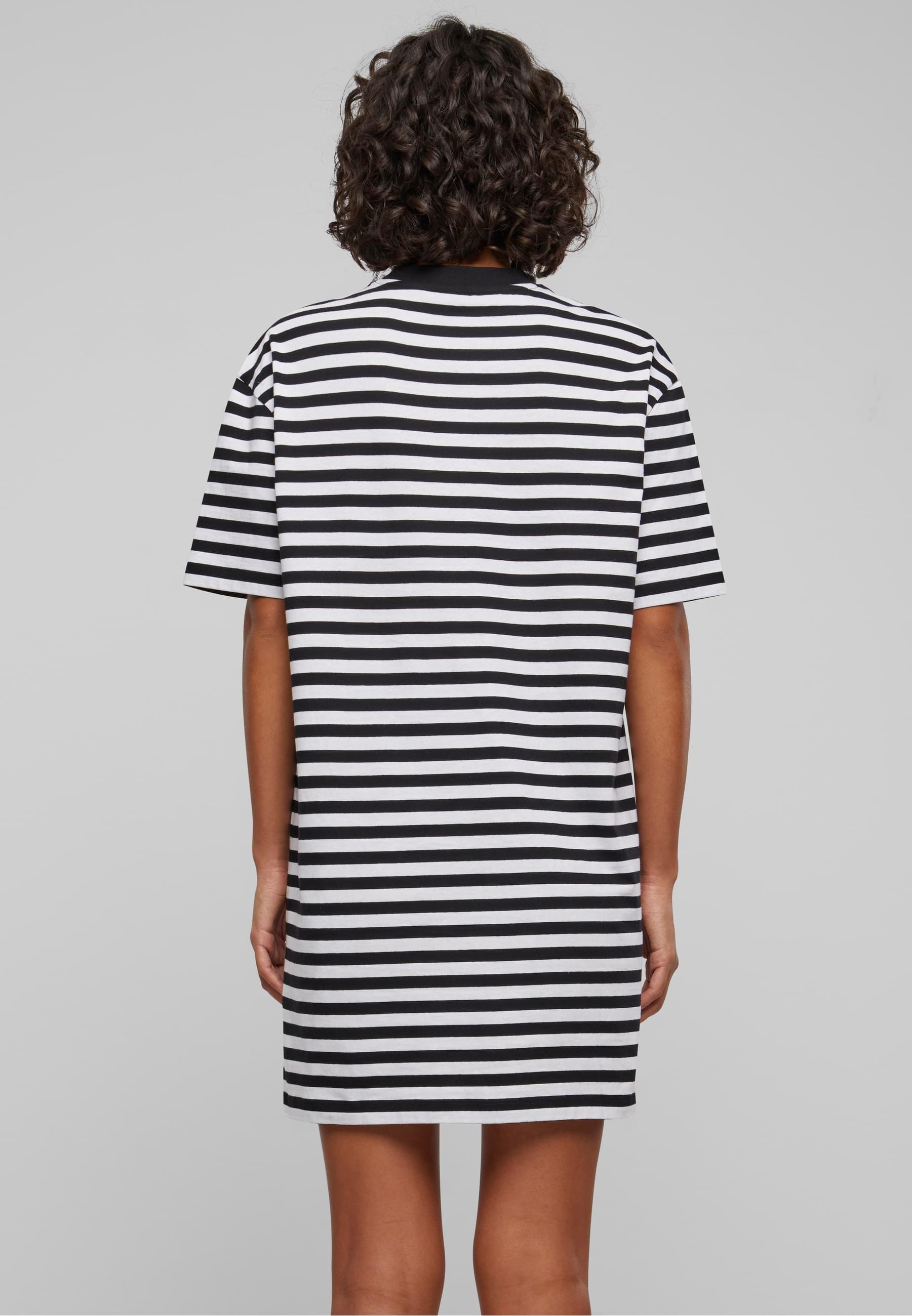 URBAN CLASSICS Shirtkleid »Urban Classics Damen Ladies Oversized Striped Tee Dress«, (1 tlg.)