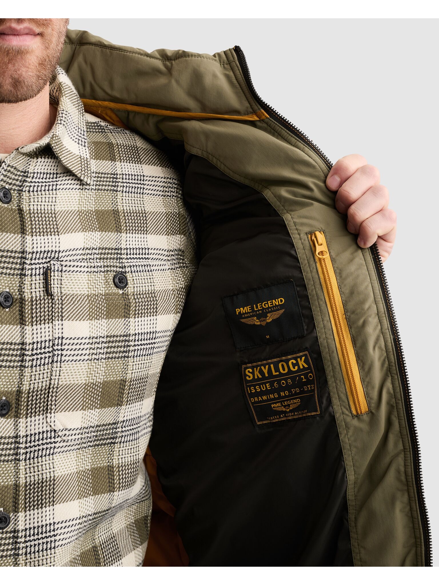 PME LEGEND Outdoorjacke wasserabweisend, mit horizontaler Steppung