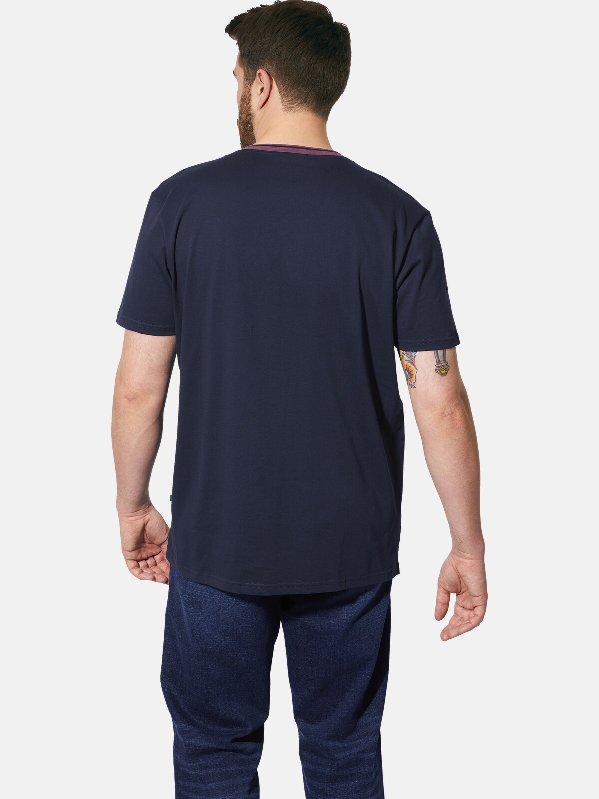 Charles Colby T-Shirt »Doppelpack T-Shirt EARL EDELEY«, (2 tlg.)