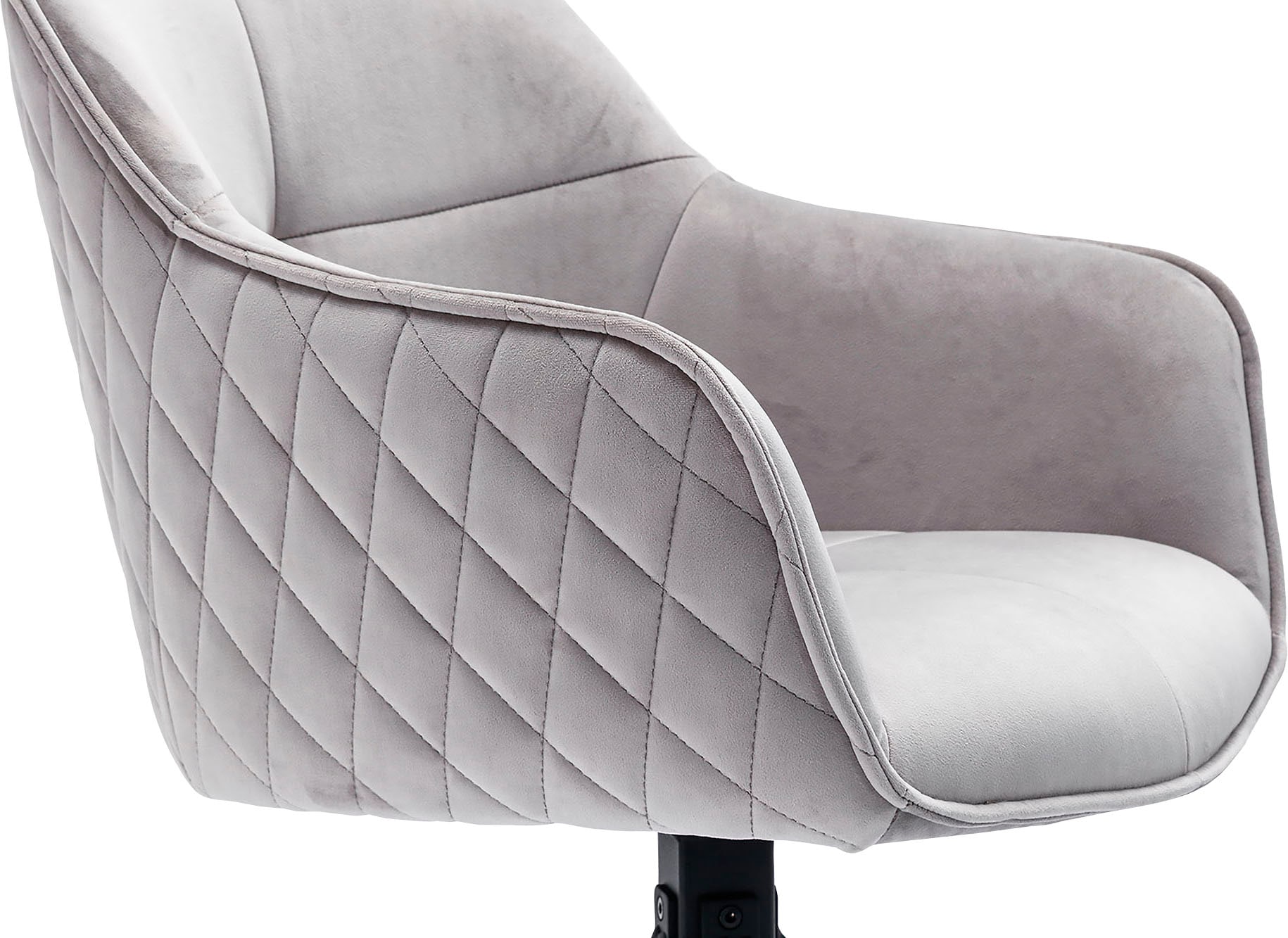 SalesFever Armlehnstuhl, Samtoptik, mit 360° Drehfunktion kaufen | BAUR | Stühle