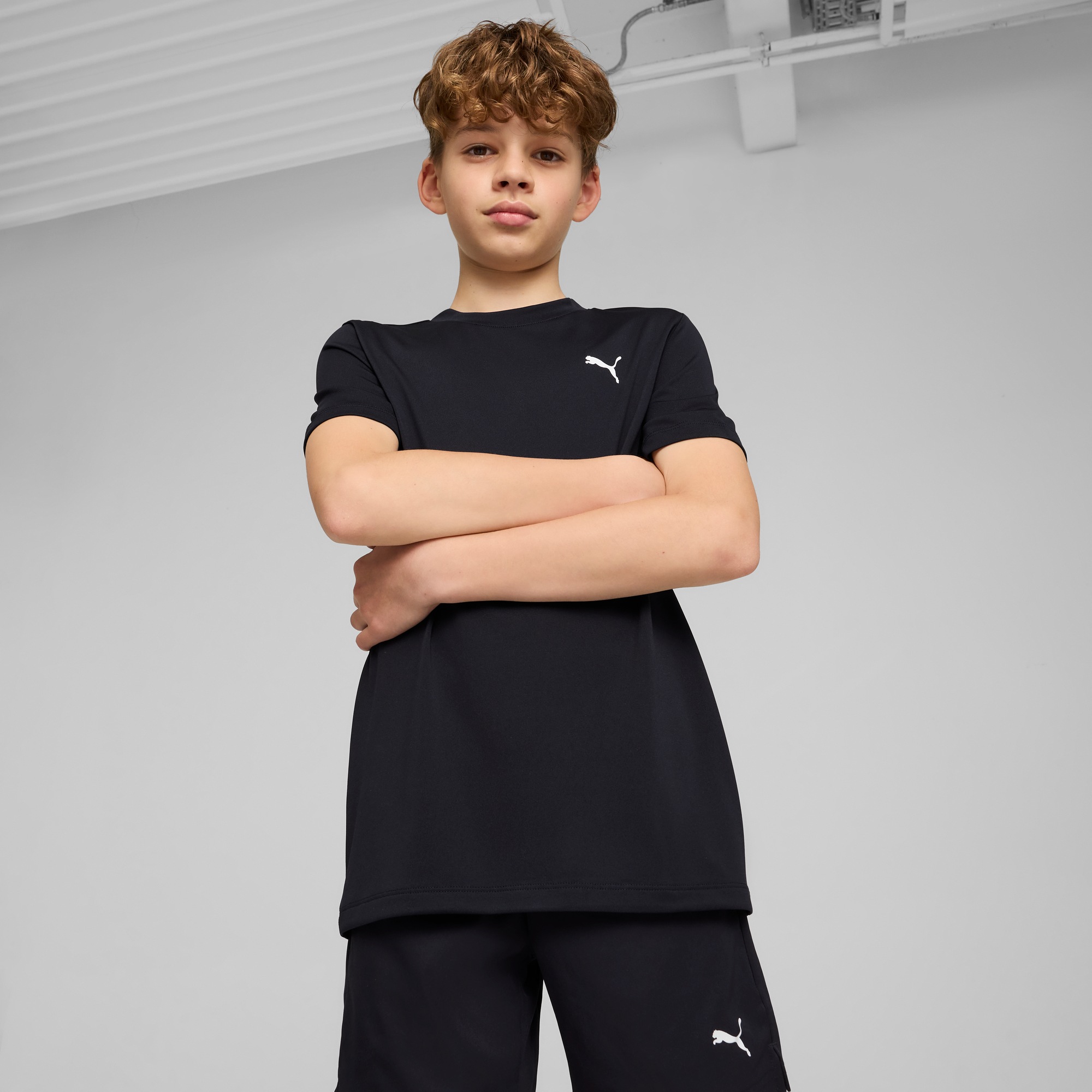 Puma T-Shirt "Tad Ess Tee B" Für Jugendliche, Ergonomischer Schnitt, Leichtes Material
