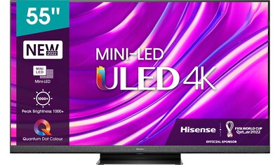Hisense Mini-LED-Fernseher »55U8HQ«, 139 cm/55 Zoll, 4K Ultra HD, Dolby Vision IQ &... kaufen
