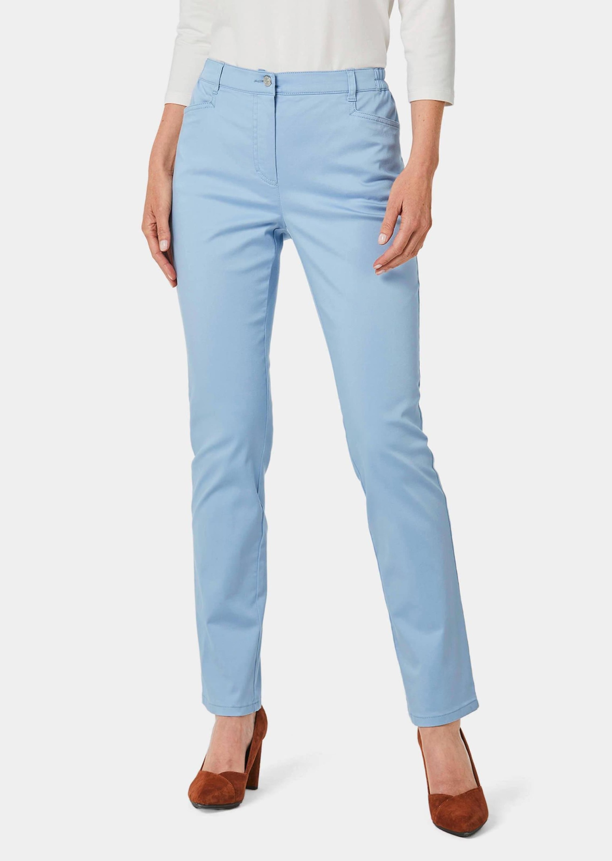 GOLDNER Stoffhose "Leichte Baumwoll-Hose ANNA" günstig online kaufen
