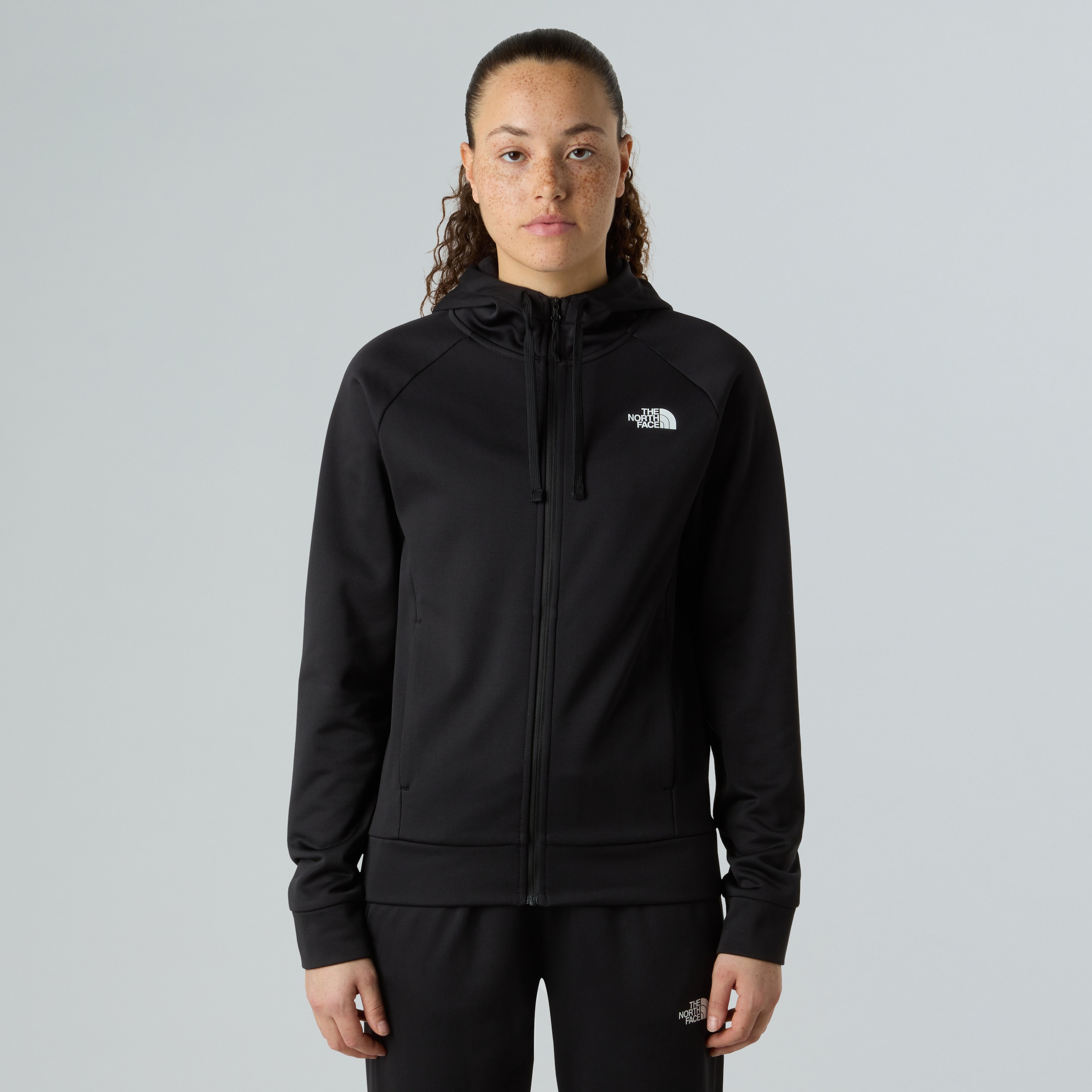 The North Face Fleecejacke "W REAXION 2.0 HOODED FULL ZIP JACKET", (1 St.), günstig online kaufen
