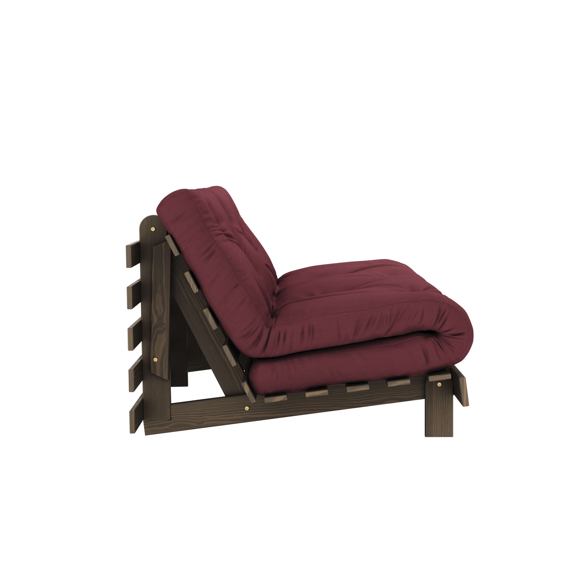 Karup Design Schlafsofa »Roots 160 Schlafsofa, Gästebett, Sofa mit Futonmatratze«, (2 St.), Inkl. Futonmatratze, Liegefläche 160x200 cm, FSC® zertifizierte Kiefer