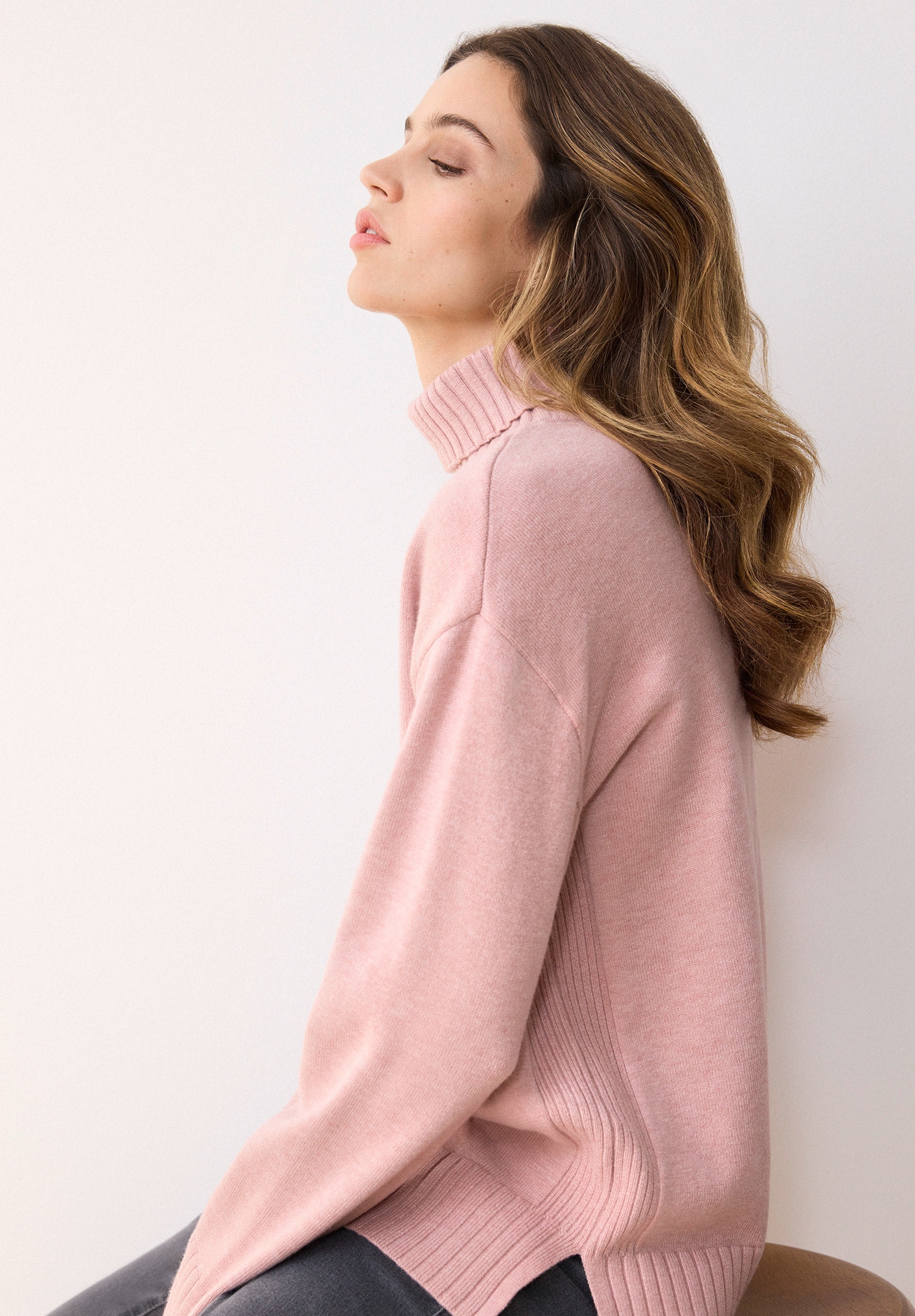 Betty Barclay Strickpullover »Betty Barclay Damen Feinstrickpullover mit hohem Kragen« 1 Stk. tlg.