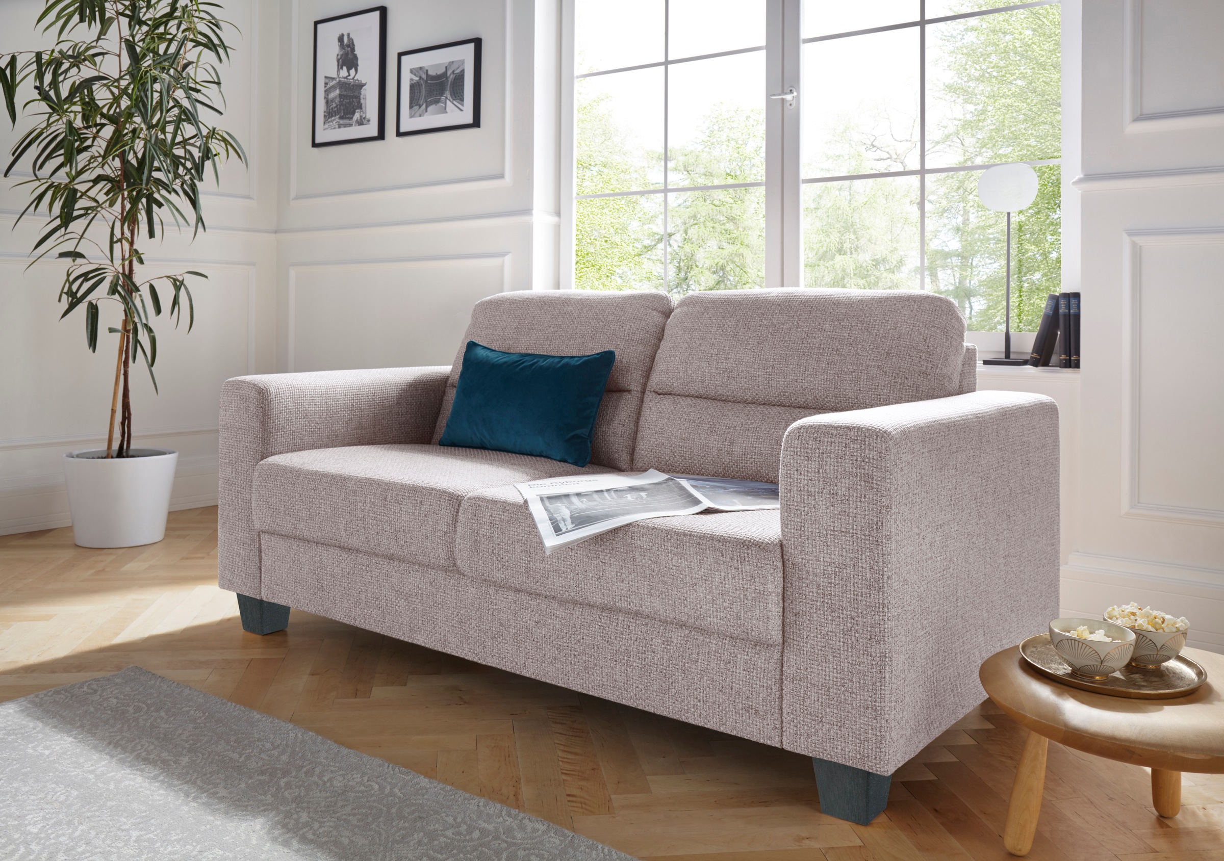 TRENDMANUFAKTUR 2,5-Sitzer "Chamber mit hohem Sitzkomfort" in zeitloser Opt günstig online kaufen