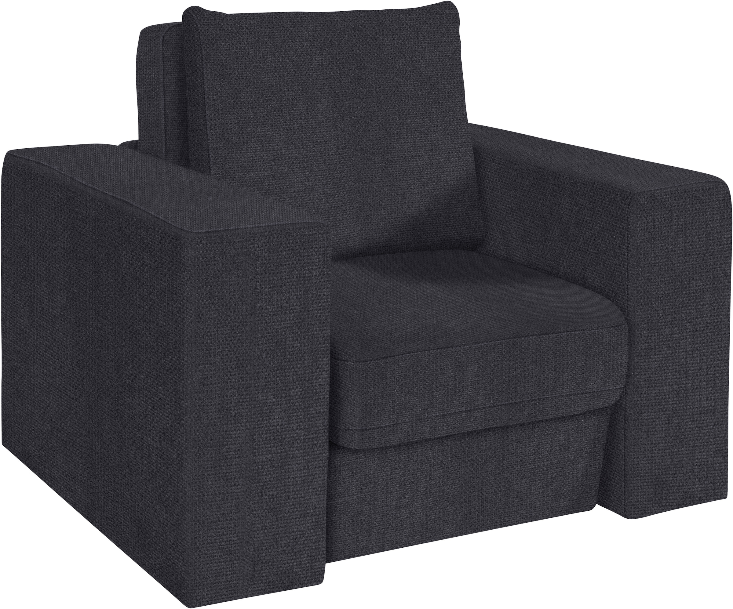 LOOKS by Wolfgang Joop Sessel »Looksv« Verwandlungssessel: aus Sessel wird Sessel mit Hocker