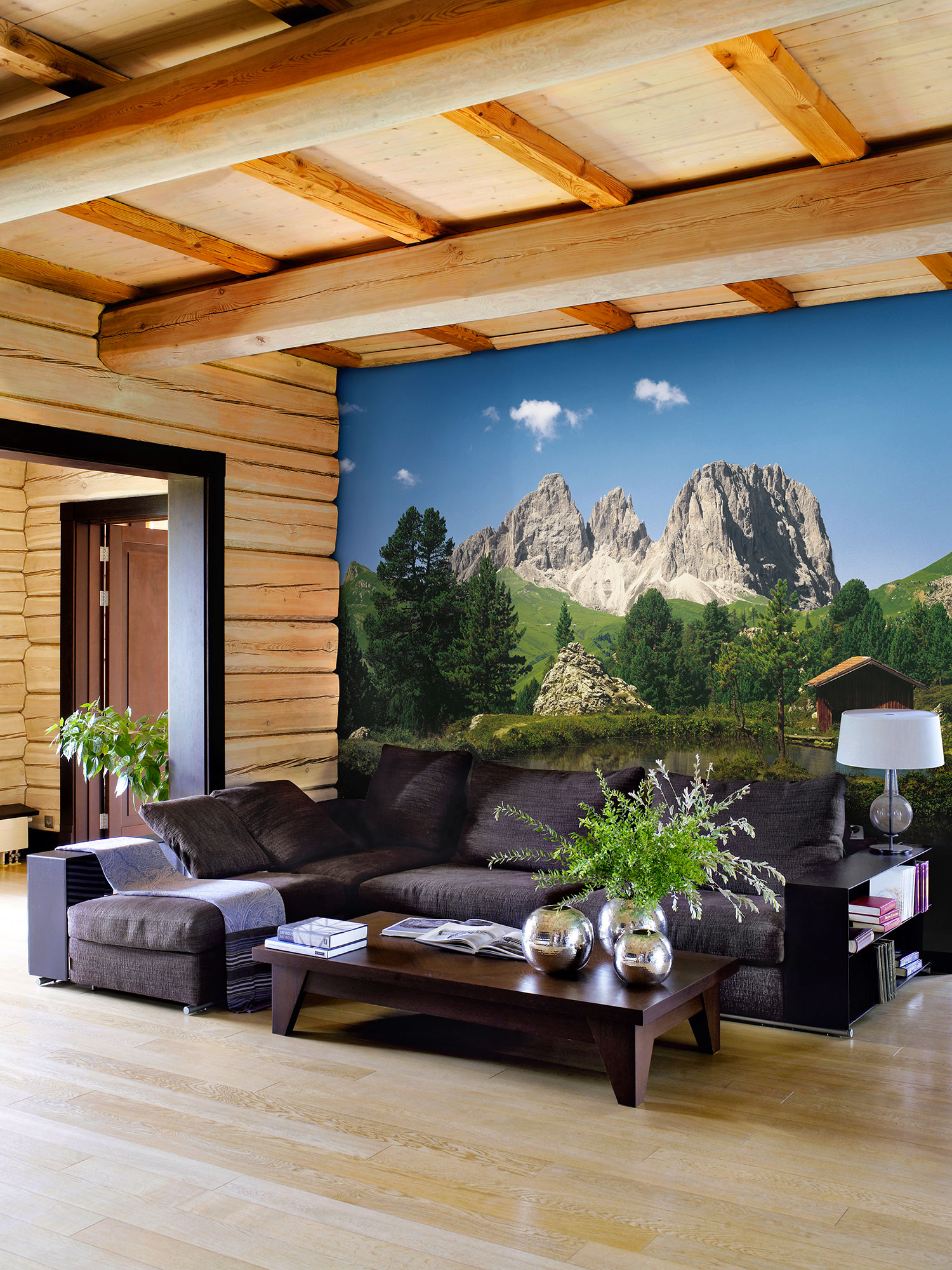 Komar Fototapete "Vlies Fototapete - Dolomiten - Größe 400 x 260 cm" Motiv bedruckt glatt