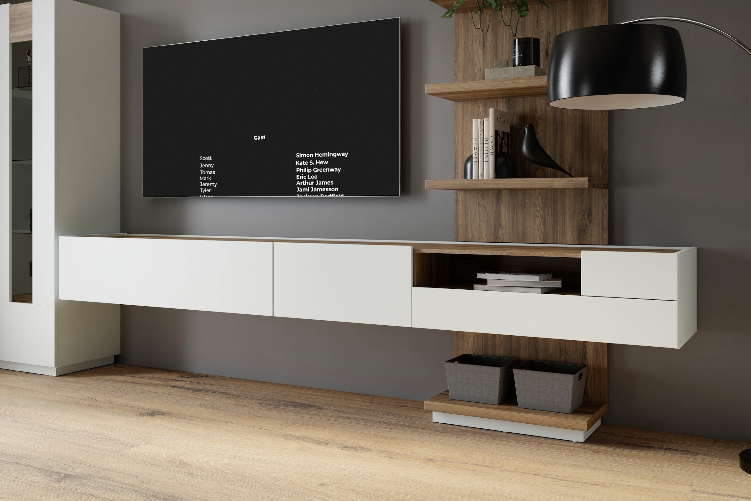 FORTE Lowboard »LewisvilleTV-Board, TV-Schrank«