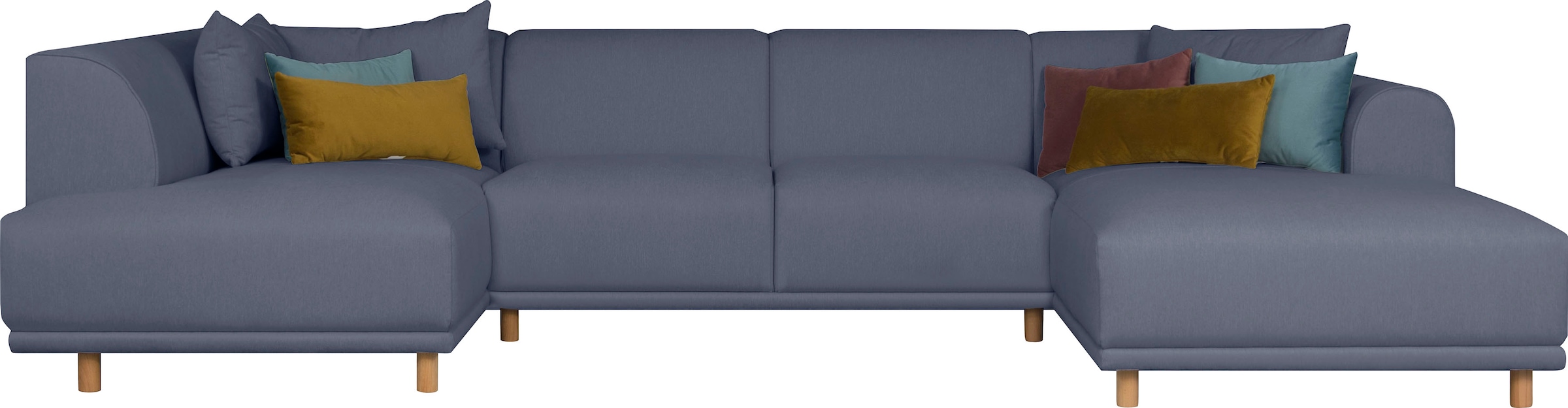 OTTO home Wohnlandschaft "Maroon U-Form" in skandinavischem Design, mit los günstig online kaufen