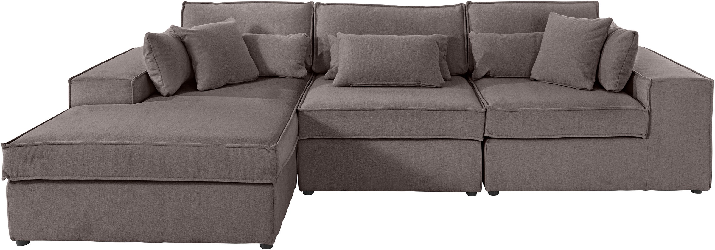 OTTO home Ecksofa "Florid L-Form" 3 Teile, bestehend aus Modulen, viele Bez günstig online kaufen