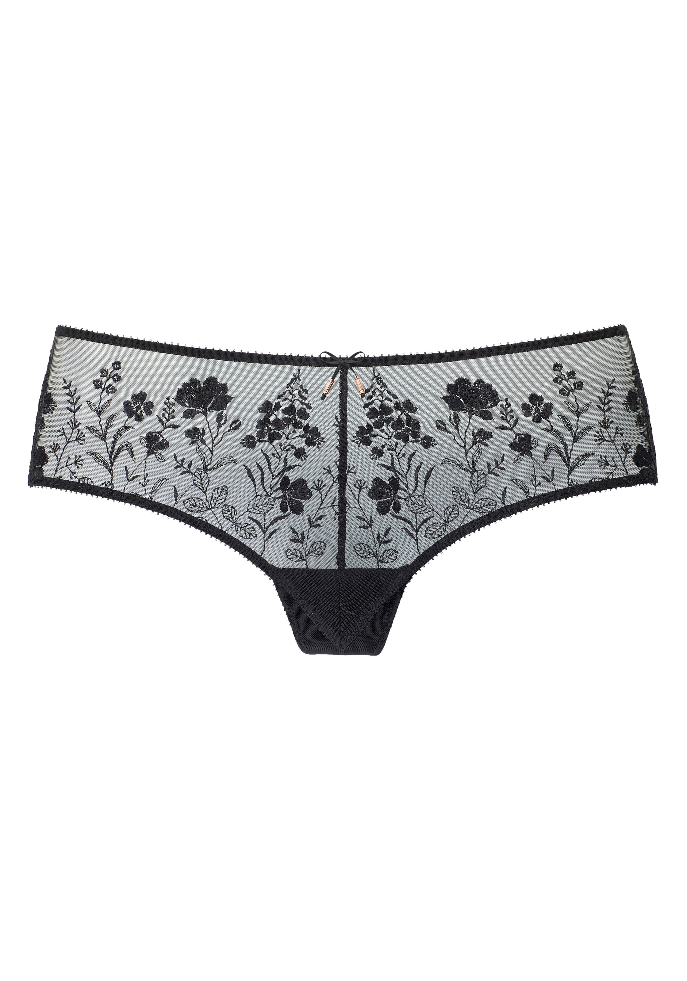 LASCANA Stringpanty »Maria«, mit bunten Blumen aus Stickereispitze